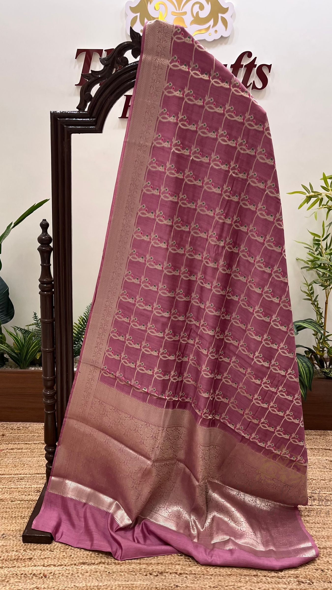 Pure Chiniya Silk Banarasi Saree