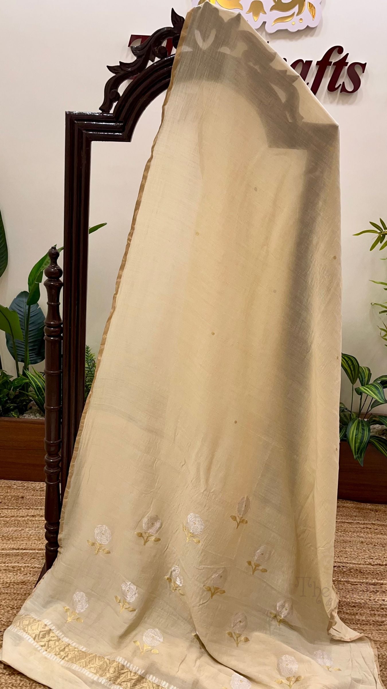 Pure Munga Silk Handloom Banarasi Saree