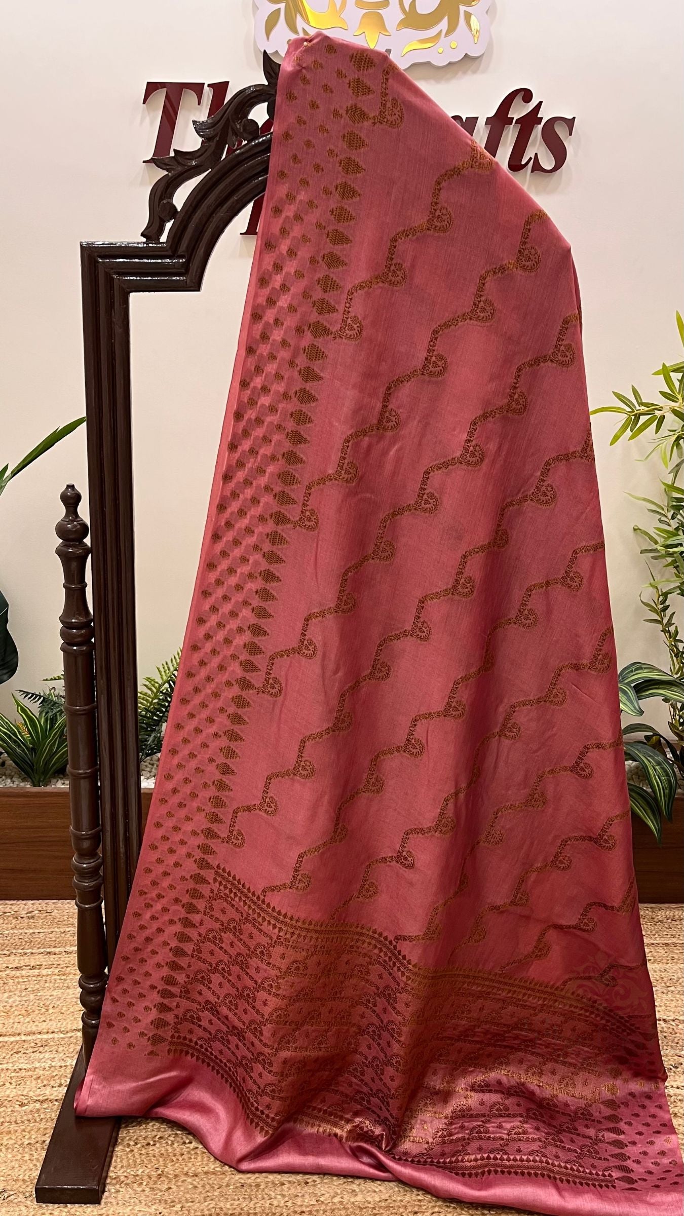 Pure Tussar Silk Banarasi Saree