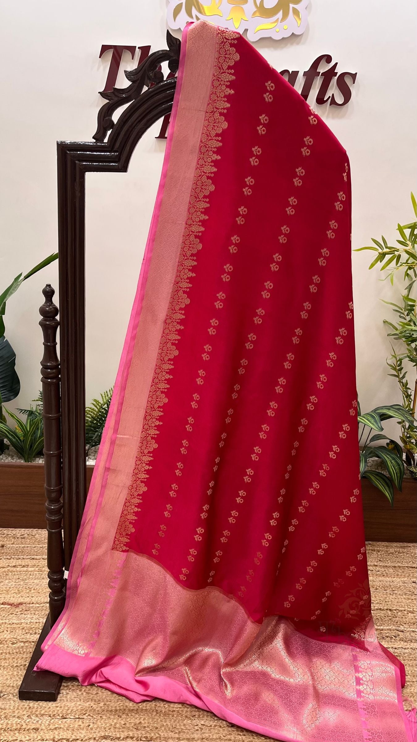 Pure Mango Silk Banarasi Saree