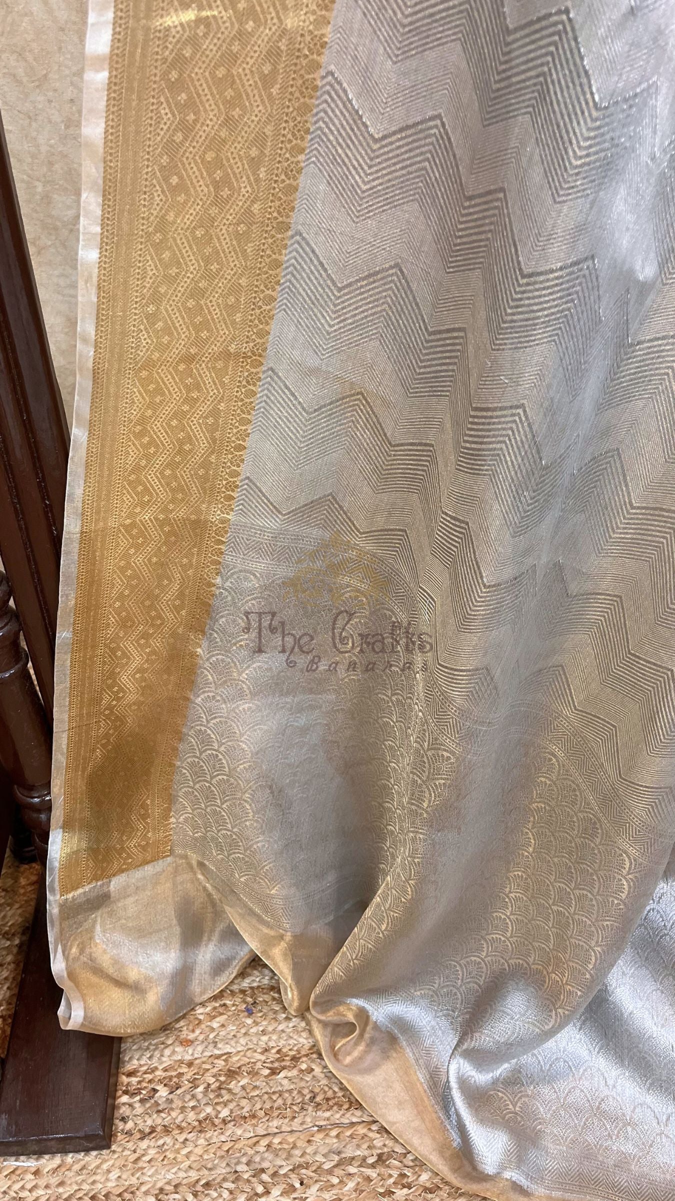 Pure Tissue Silk Brocade Banarasi Saree