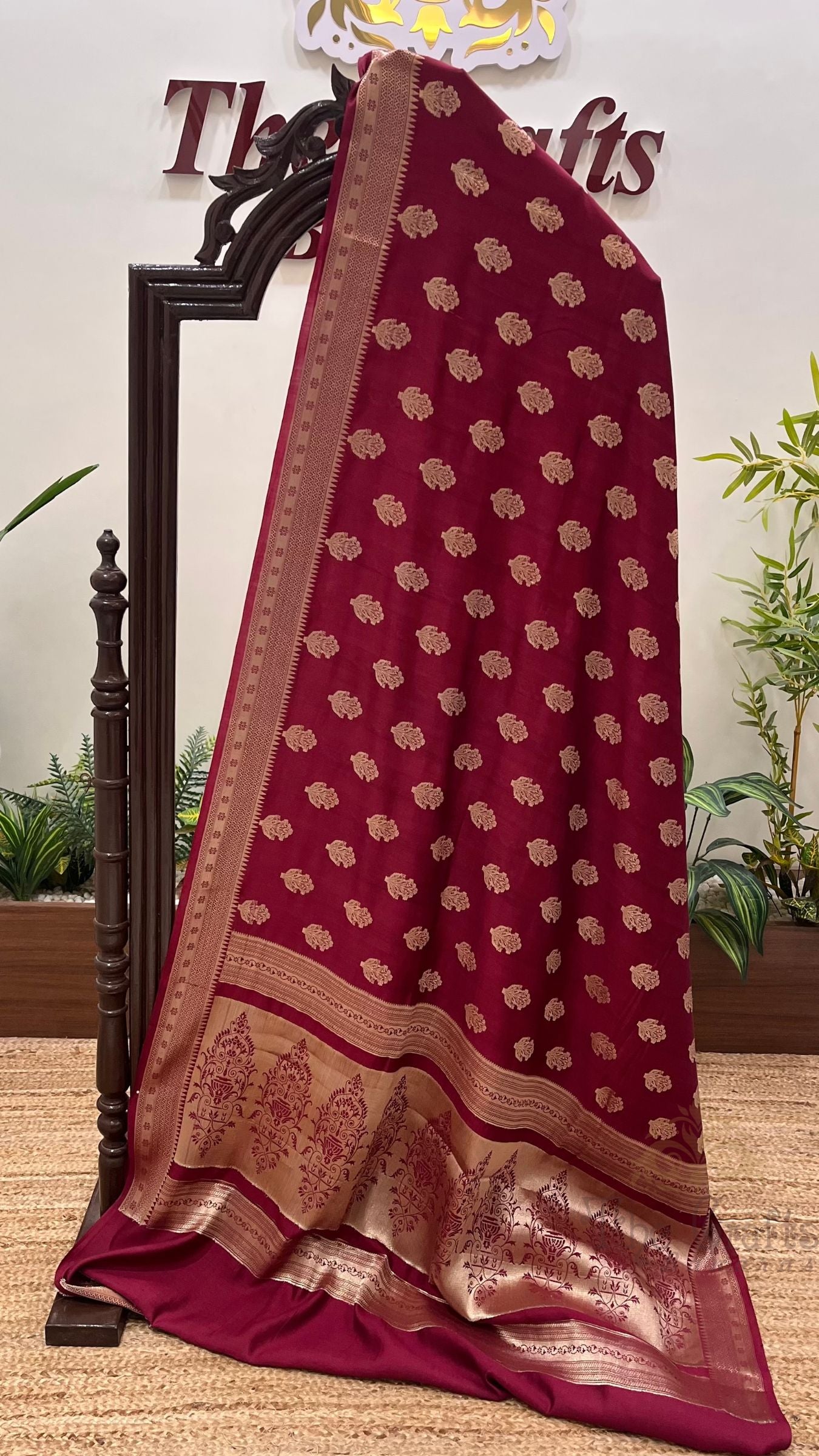 Pure Chiniya Silk Banarasi Saree