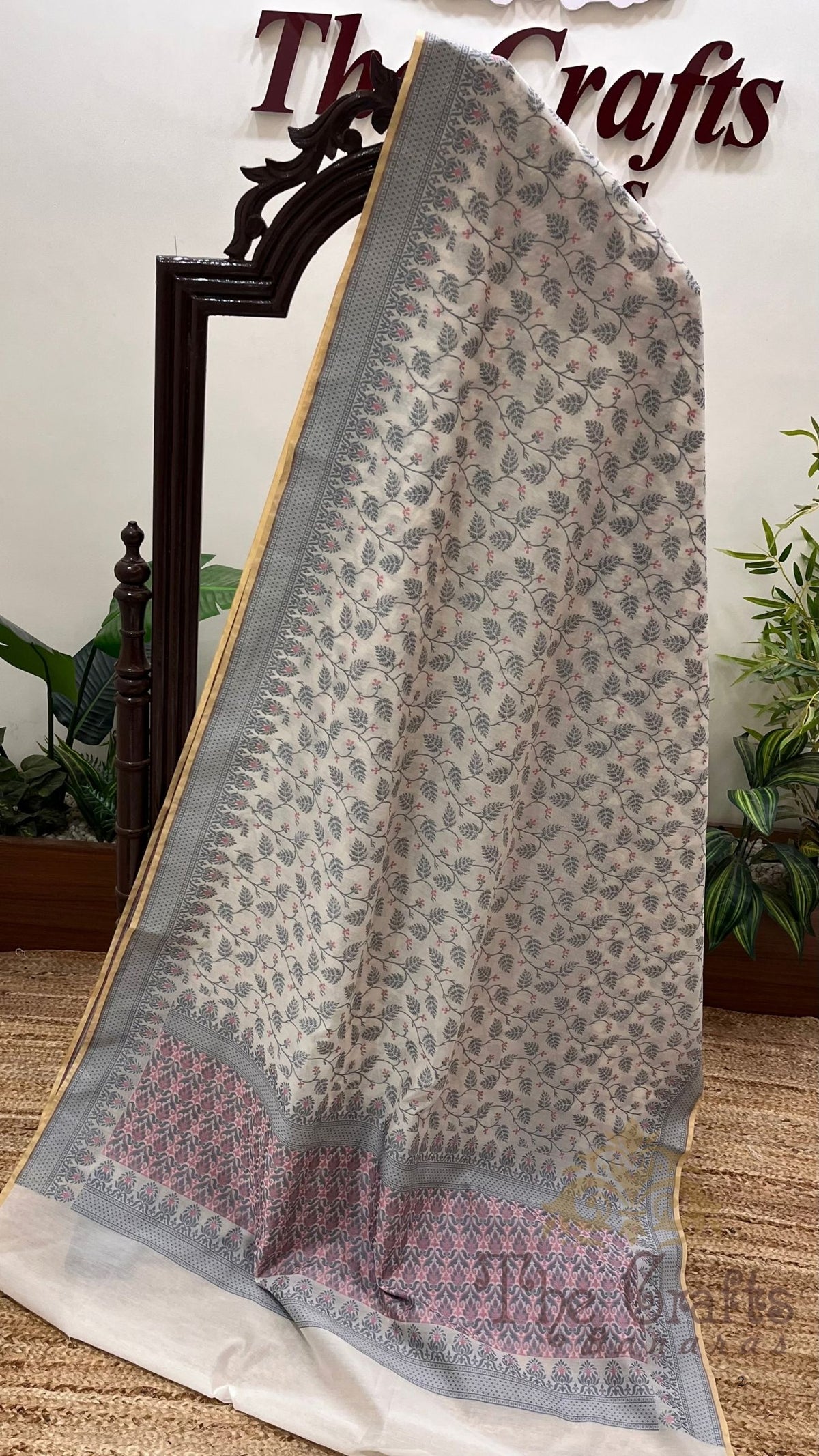 Pure Cotton Patola Reshmi Zari Banarasi Saree