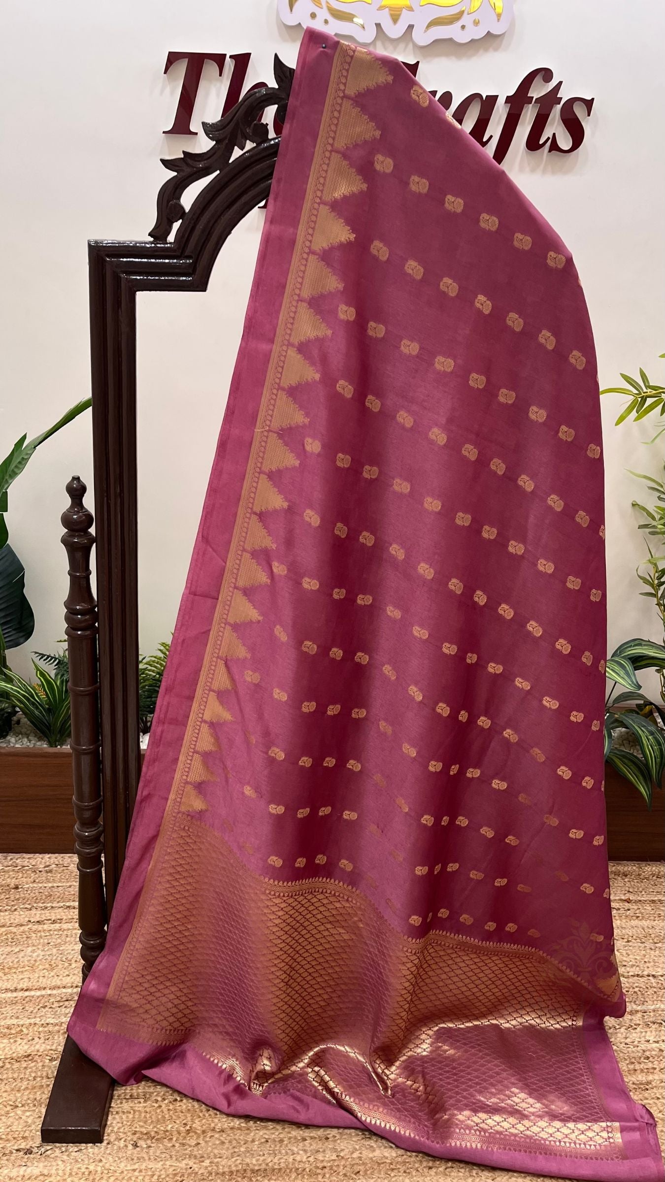 Pure Mango Silk Banarasi Saree
