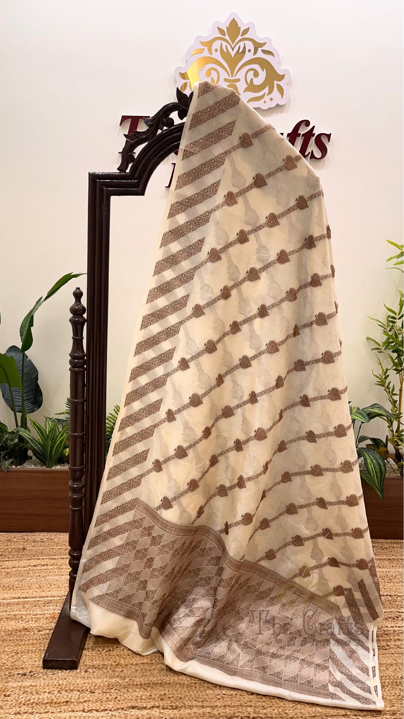 Pure Tussar Silk Banarasi Saree