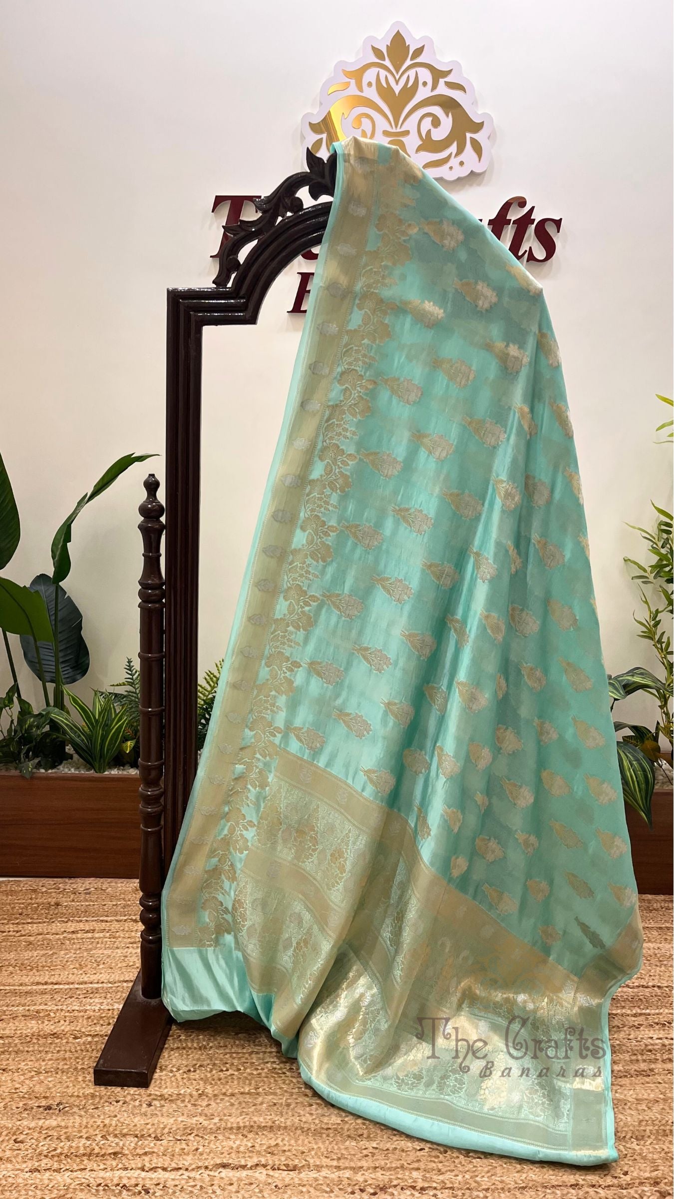 Pure Mango Silk Banarasi Saree