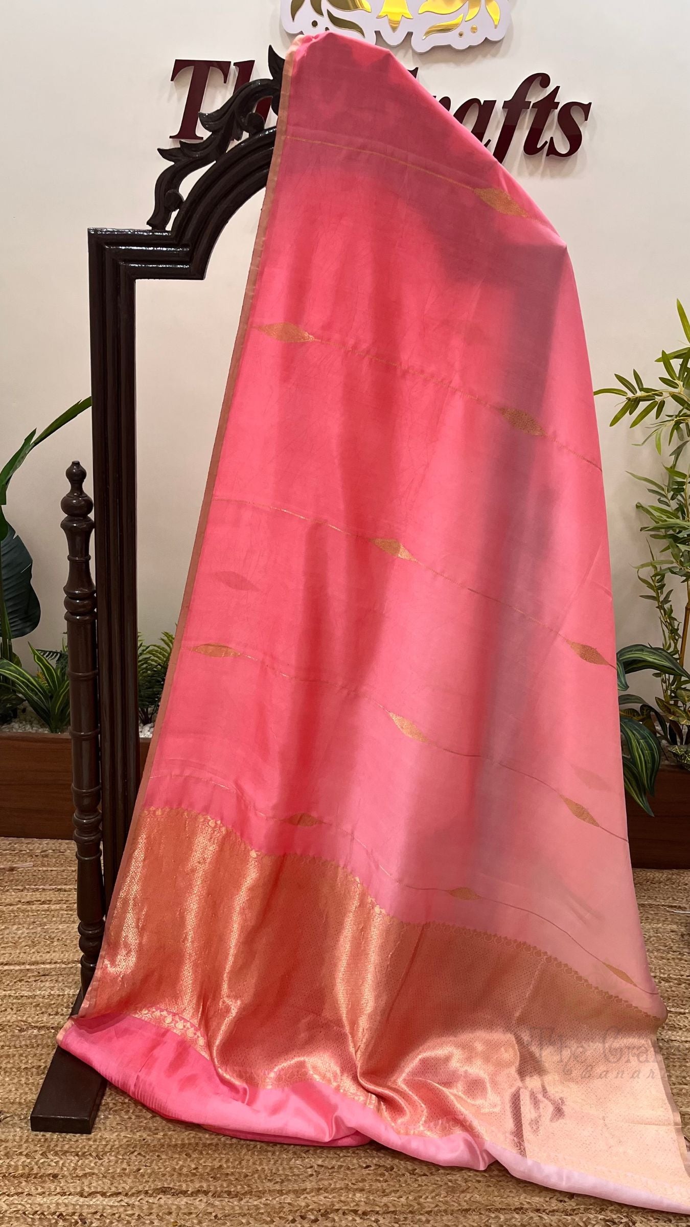 Pure Mango Silk Handloom Banarasi Saree