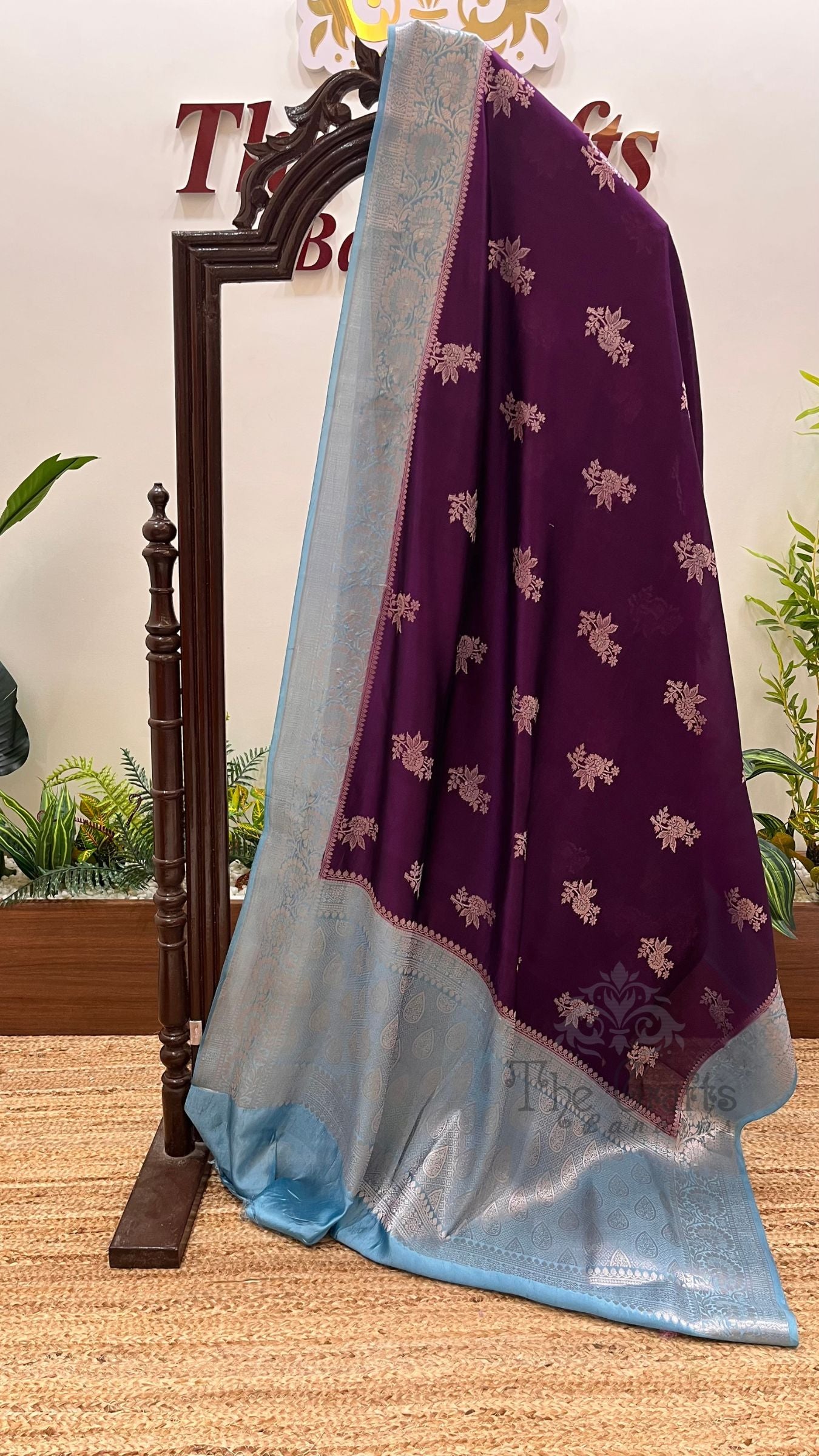 Pure Mango Silk Banarasi Saree