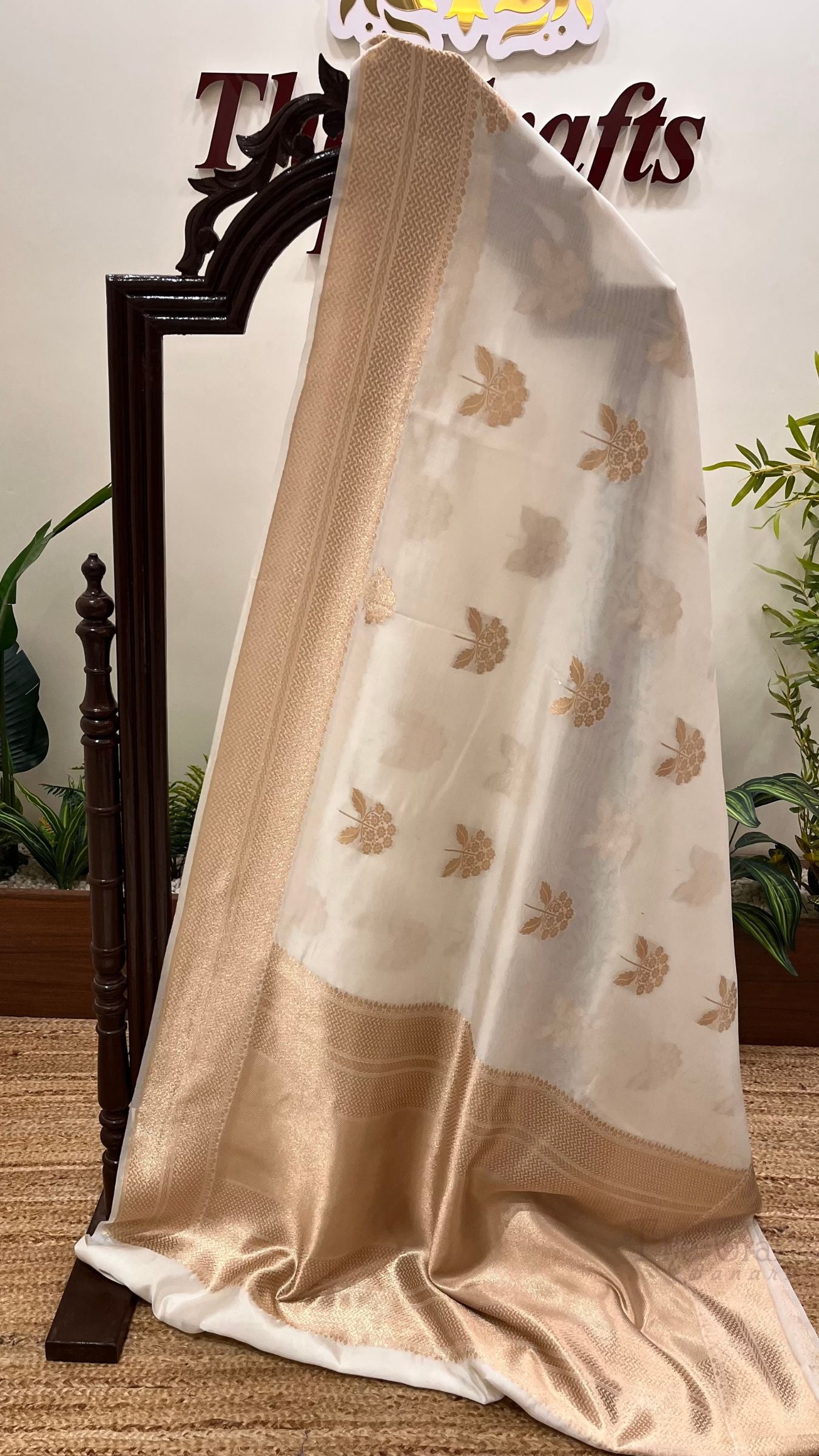 Pure Mango Silk Banarasi Saree