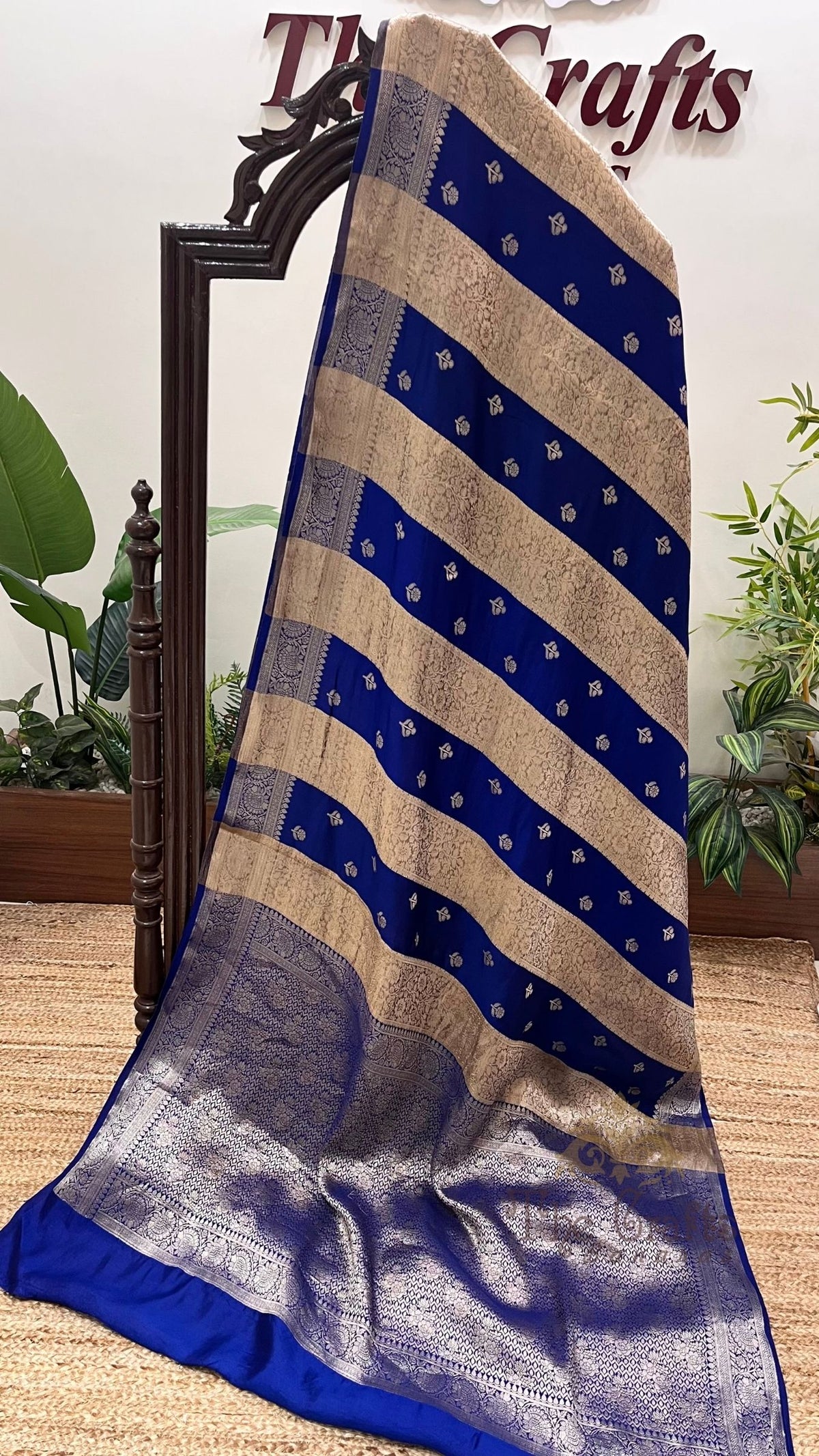 Pure Chiniya Tissue Silk Banarasi Saree
