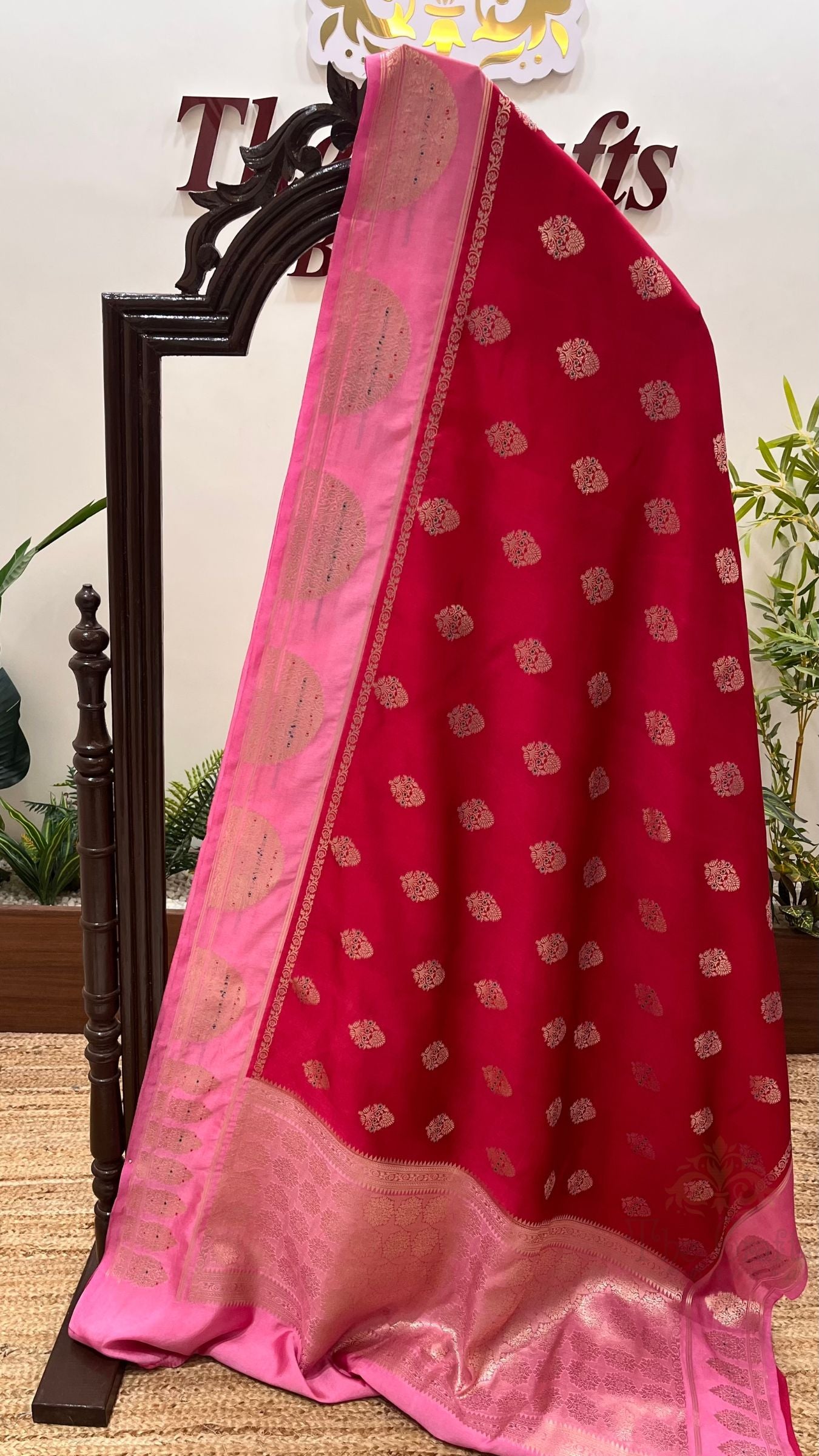 Pure Mango Silk Banarasi Saree