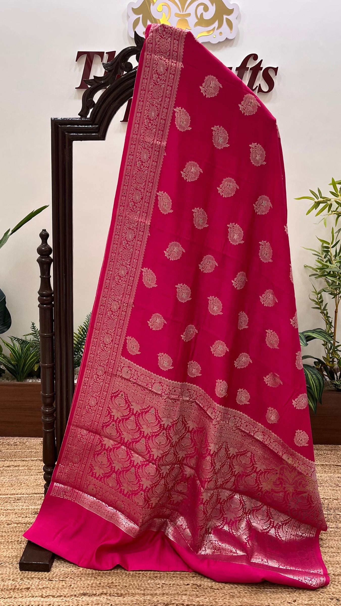 Pure Chiniya Silk Banarasi Saree