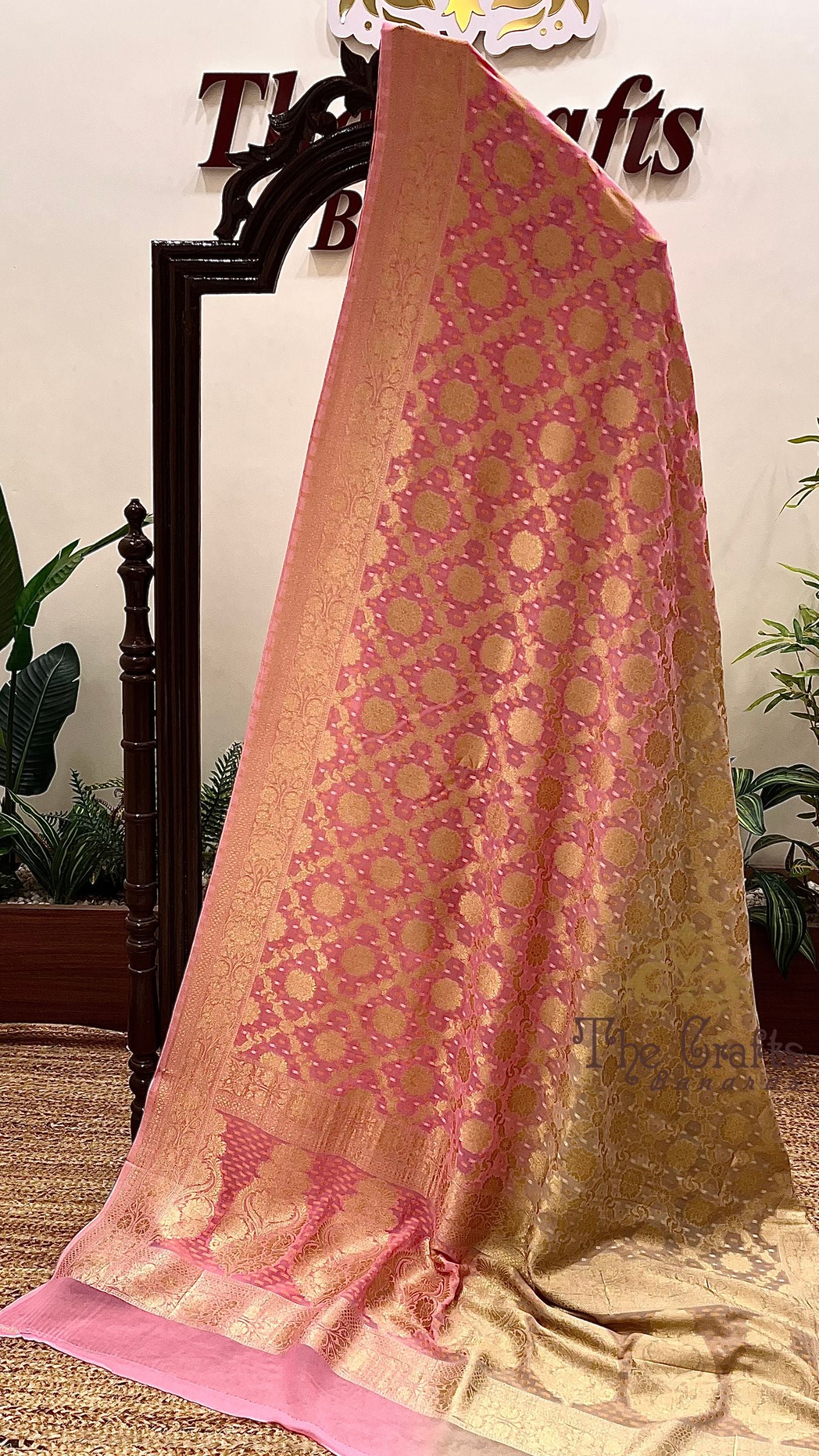 Pure Khaddi Viscose Banarasi Saree