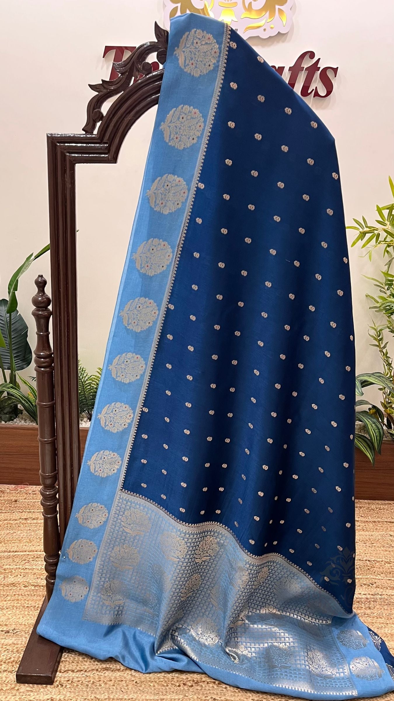 Pure Mango Silk Banarasi Saree