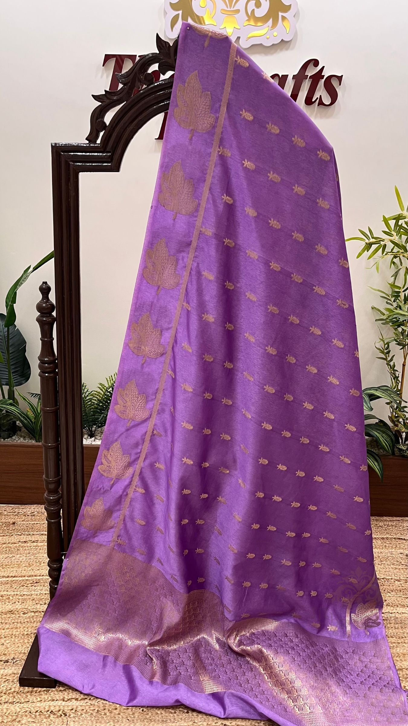 Pure Mango Silk Banarasi Saree