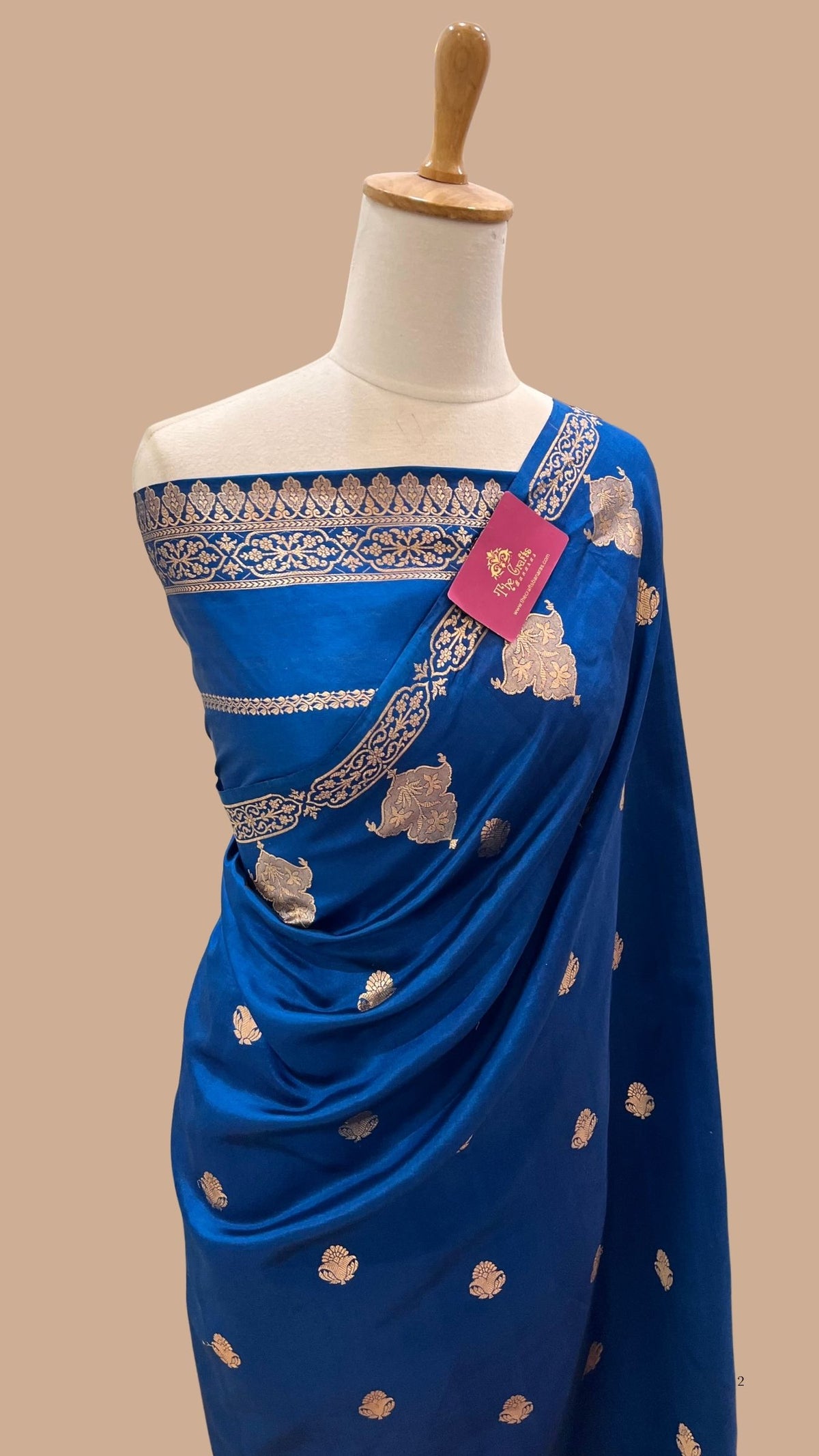 Pure Mango Silk Handloom Banarasi Saree