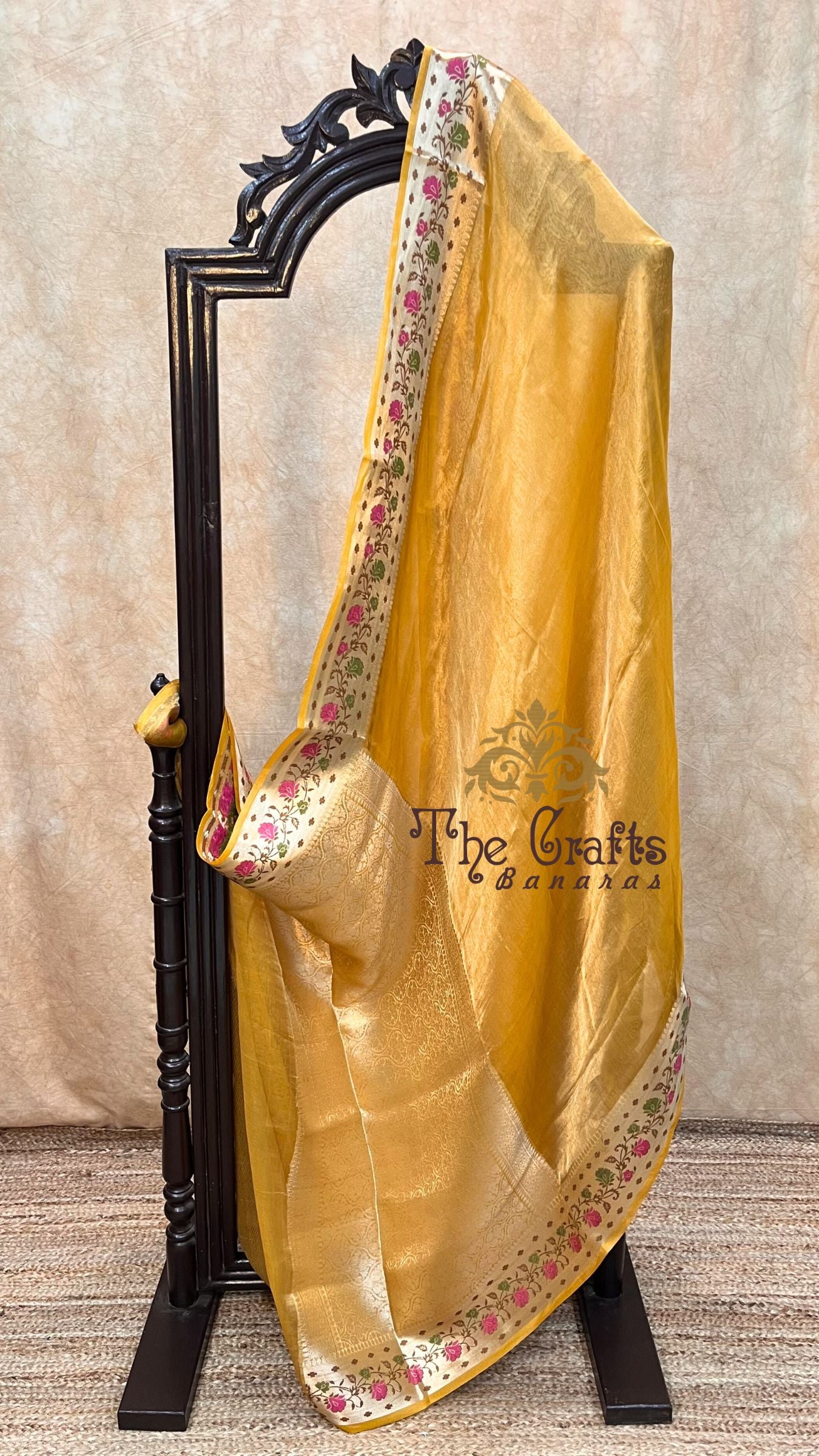 Pure Kora Tissue Silk Banarasi Saree