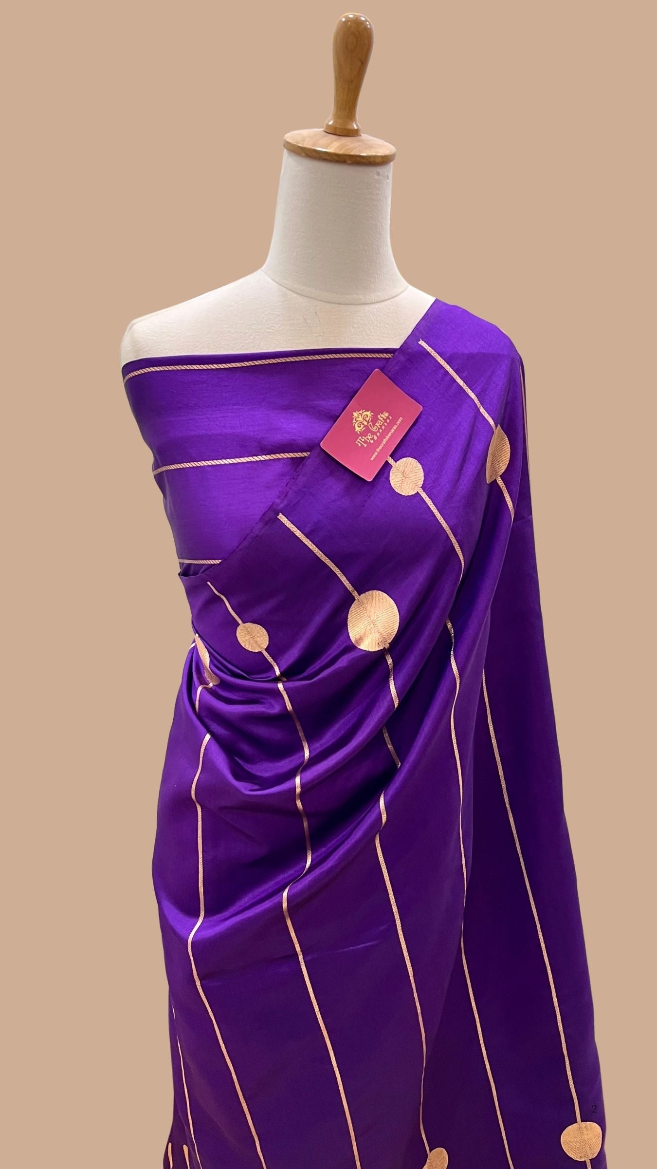 Pure Mango Silk Handloom Banarasi Saree