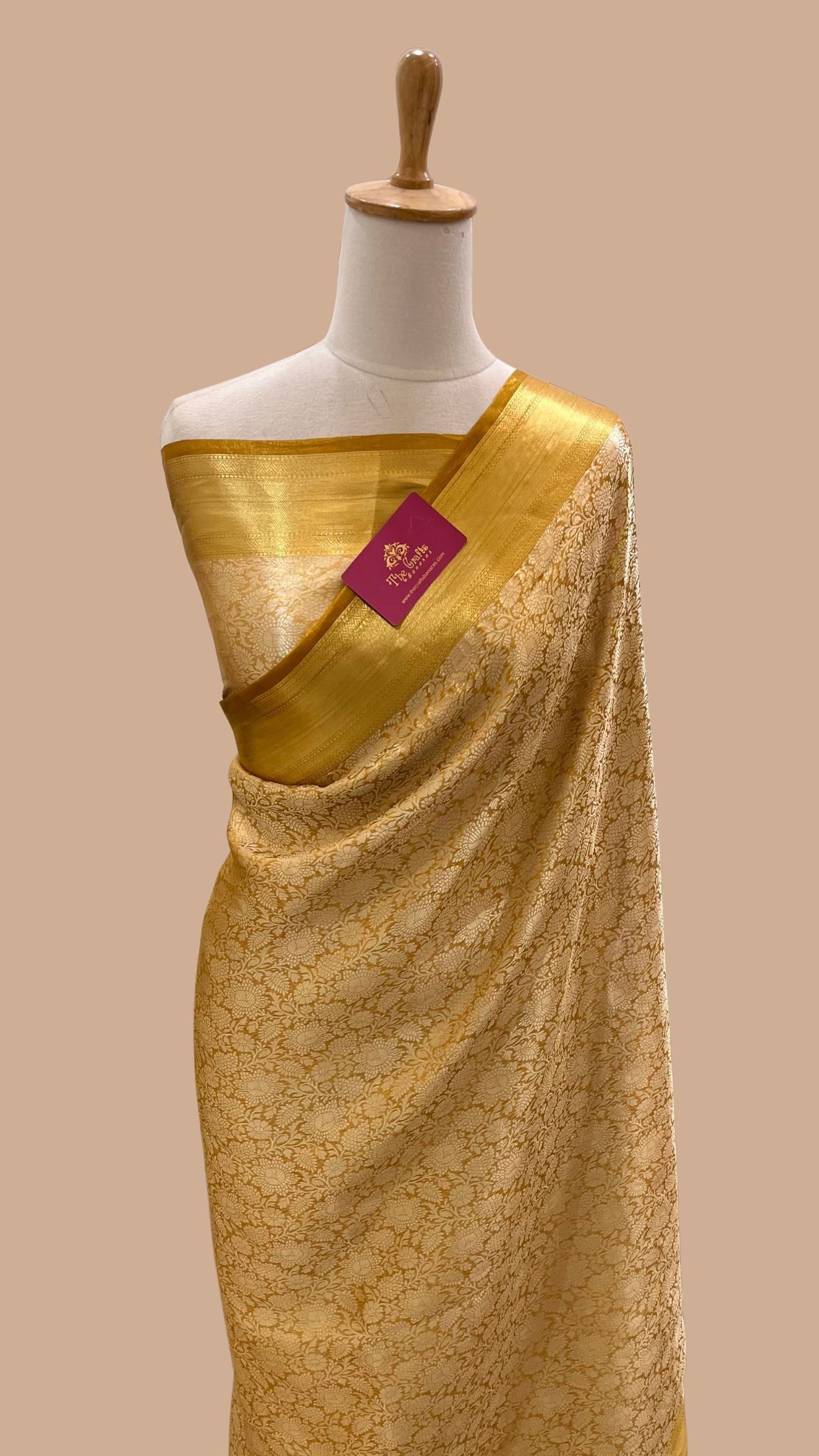 Pure Tissue Brocade Banarasi Saree