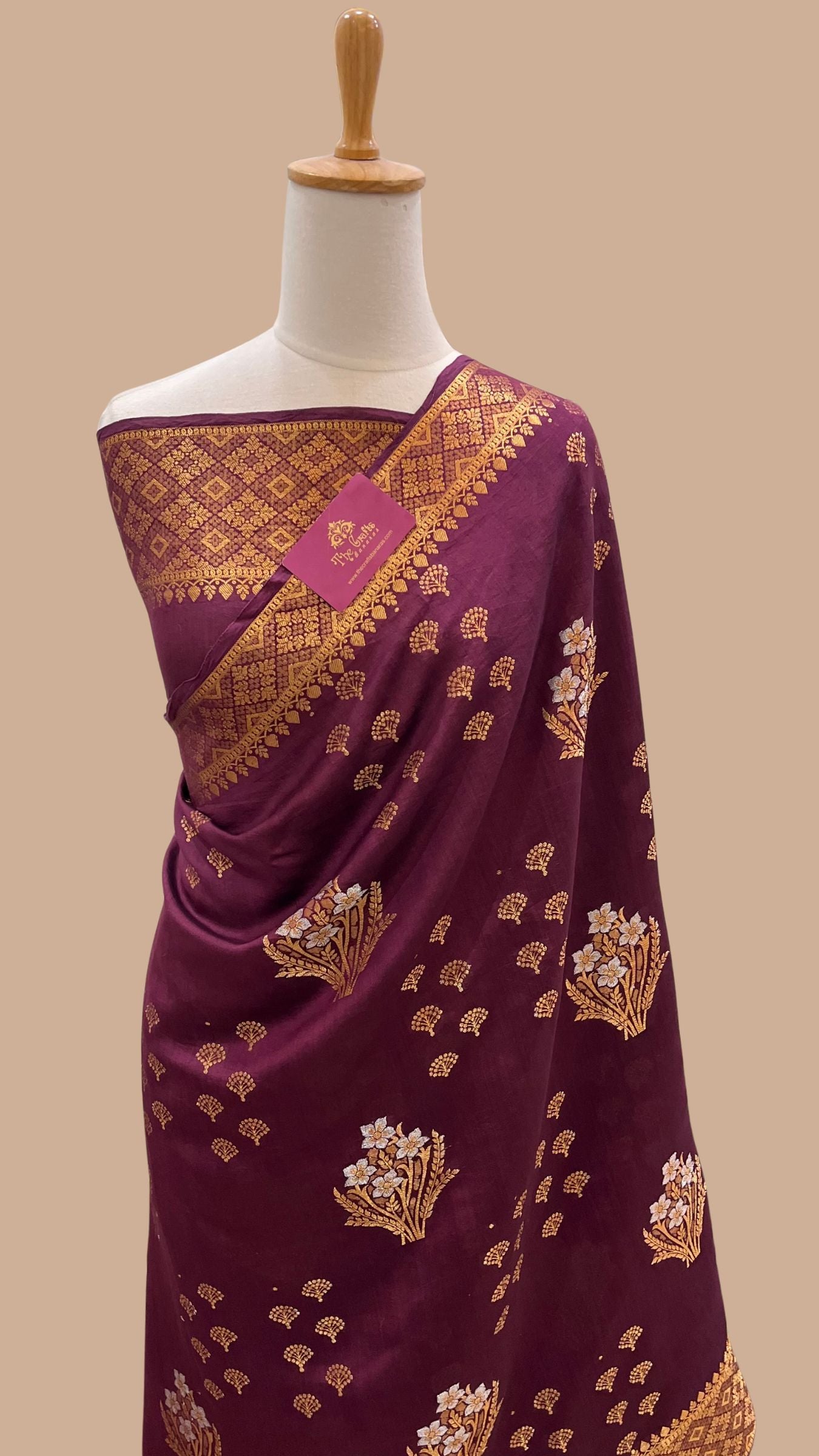 Pure Chiniya Silk Banarasi Saree