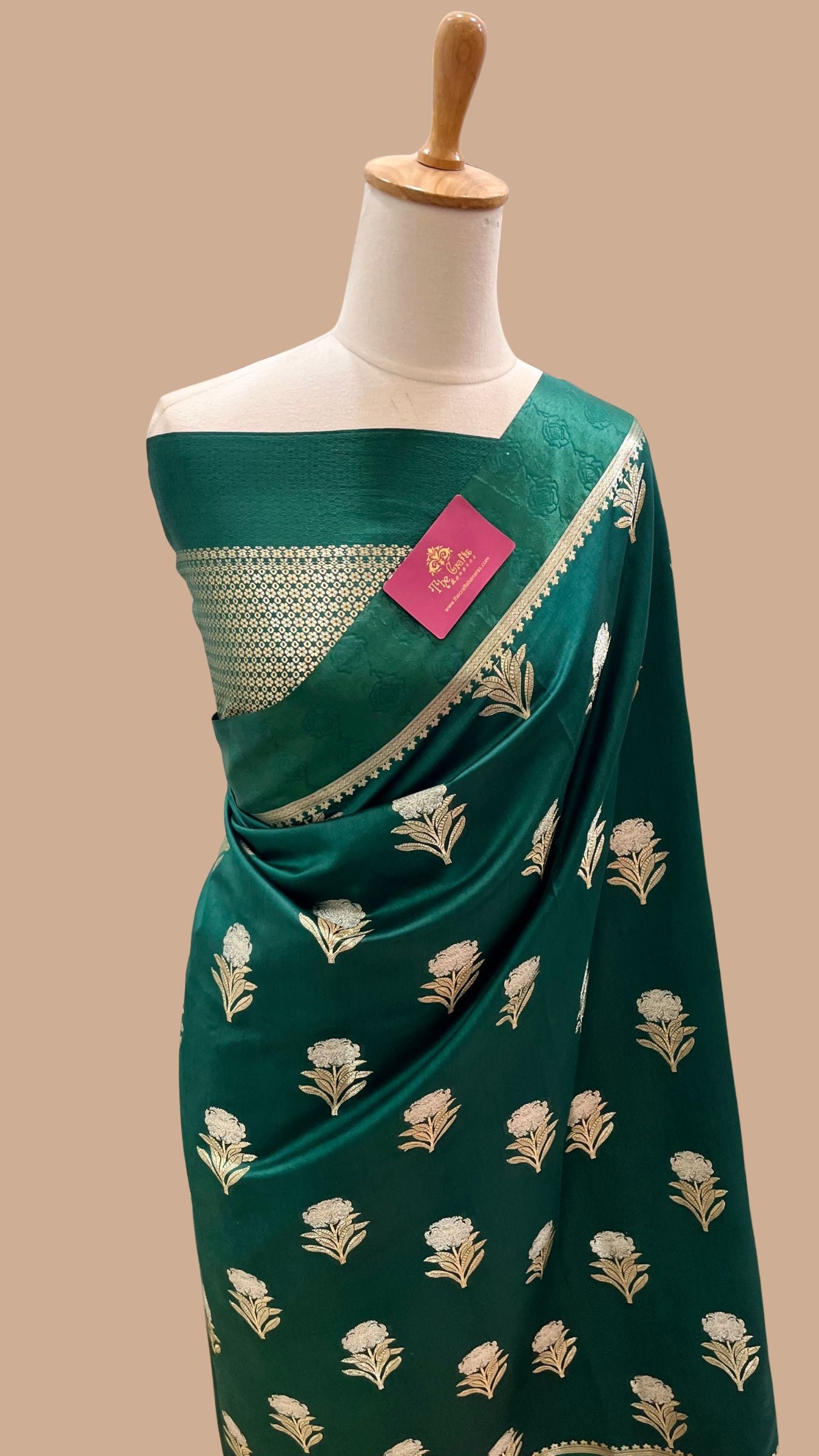 Pure Chiniya Silk Banarasi Saree