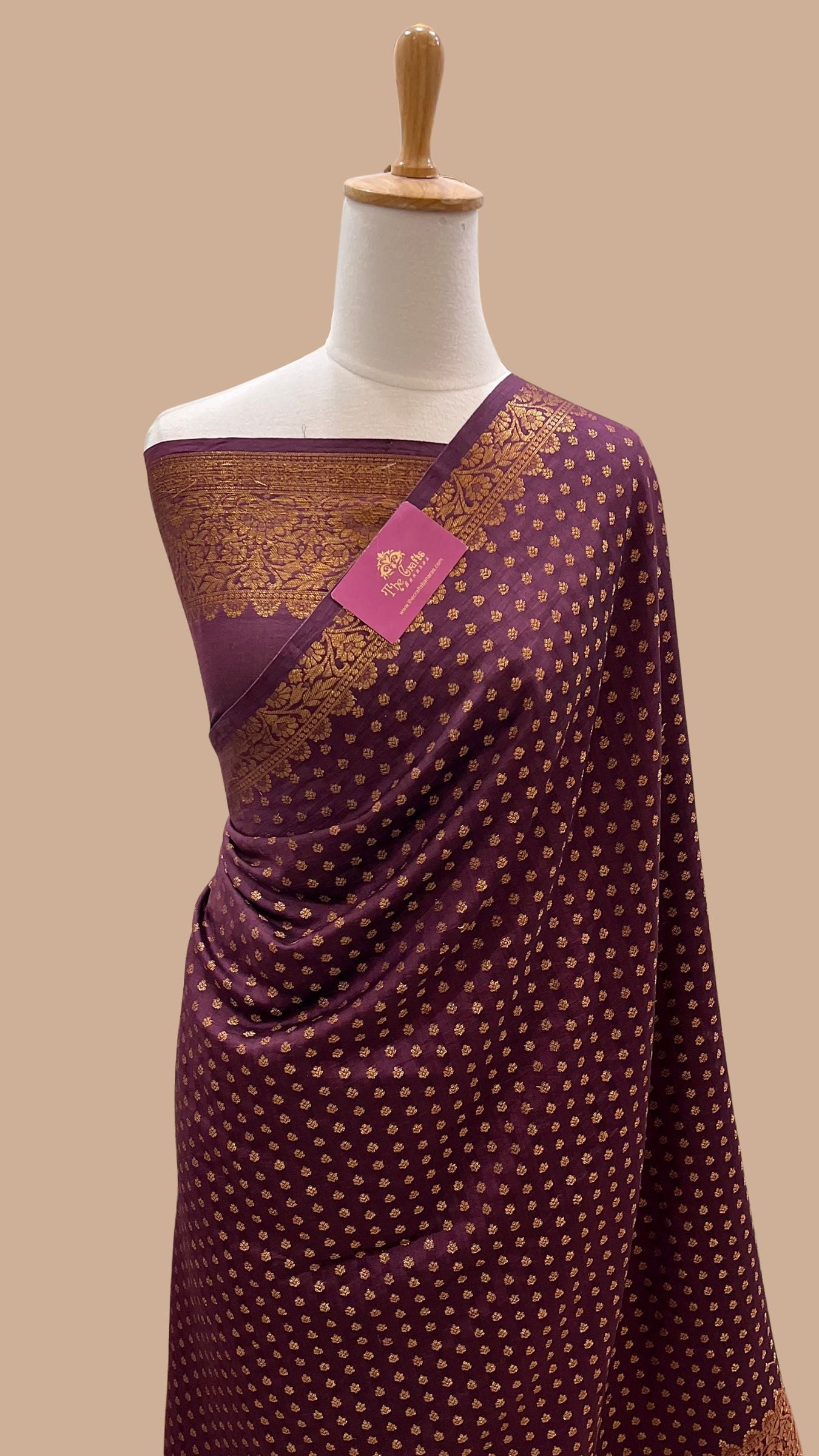 Pure Chiniya Silk Banarasi Saree