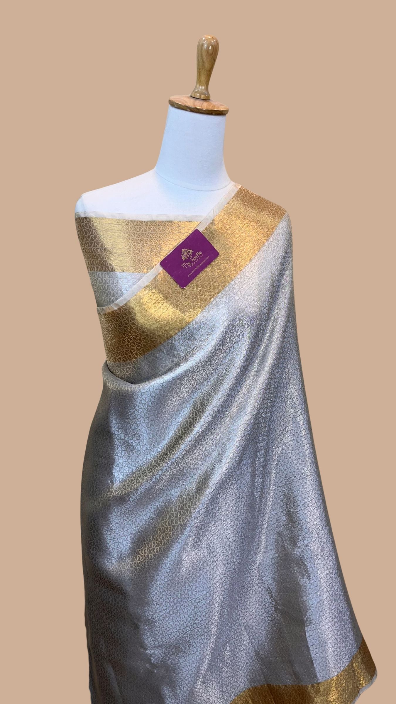 Pure Tissue Silk Brocade Banarasi Saree