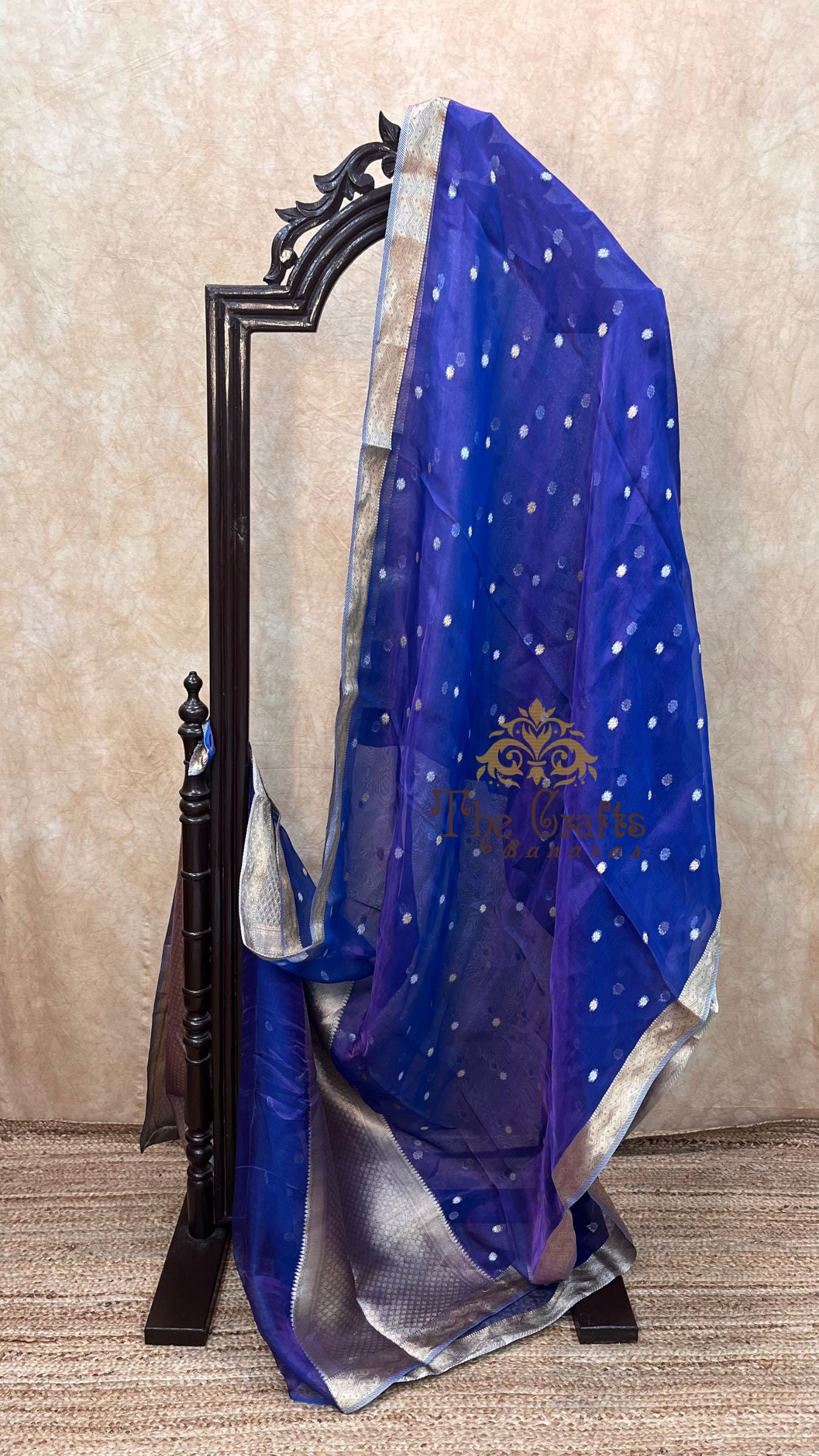 Pure Kora Silk Handloom Banarasi Saree