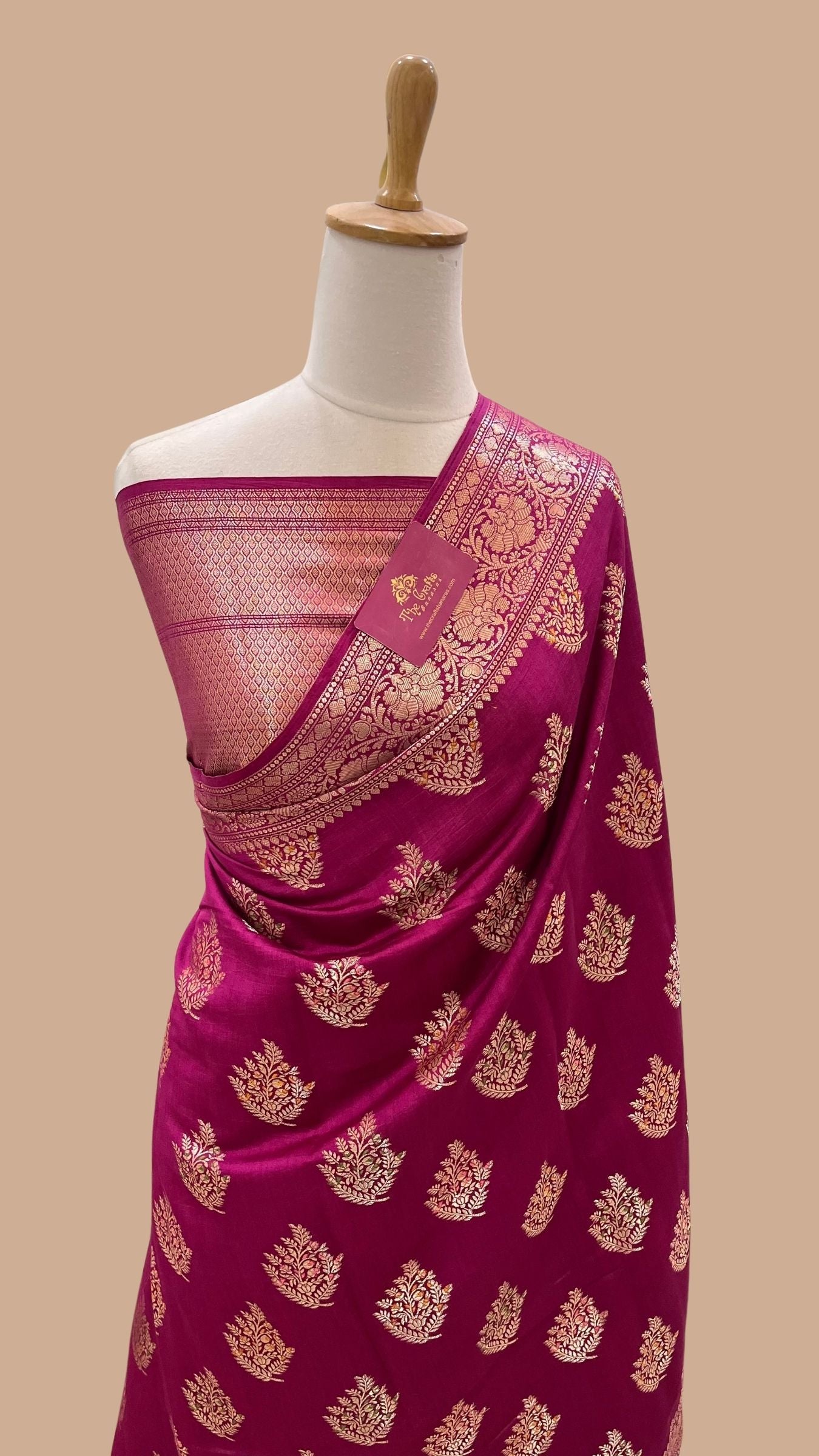 Pure Chiniya Silk Banarasi Saree