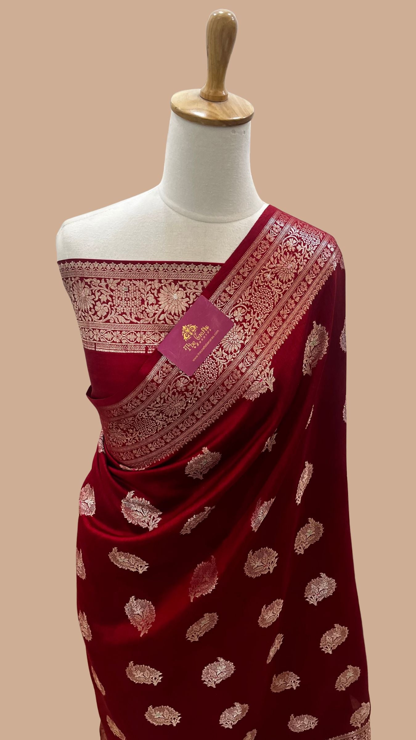 Pure Chiniya Silk Banarasi Saree