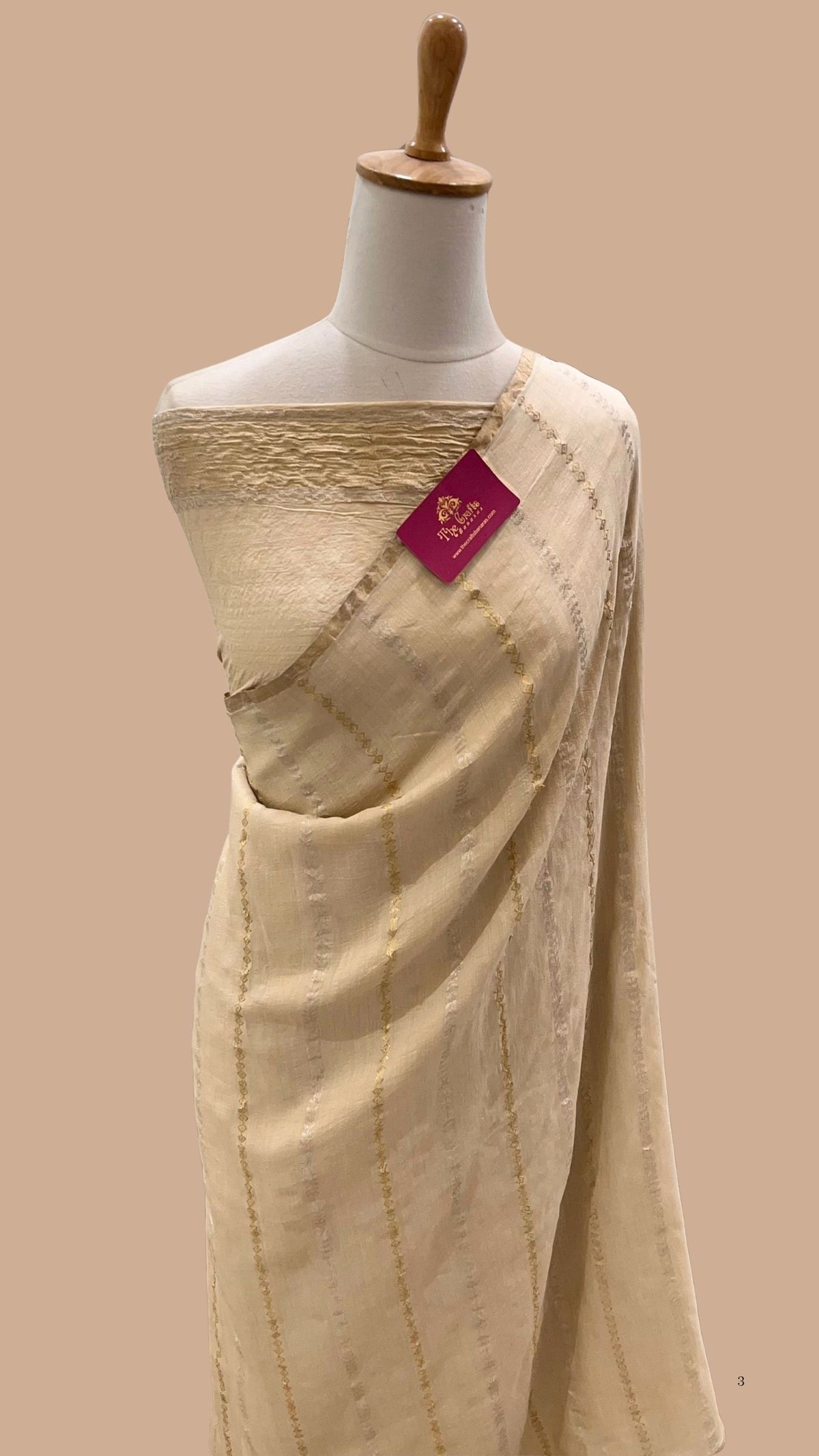 Pure Munga Silk Handloom Banarasi Saree