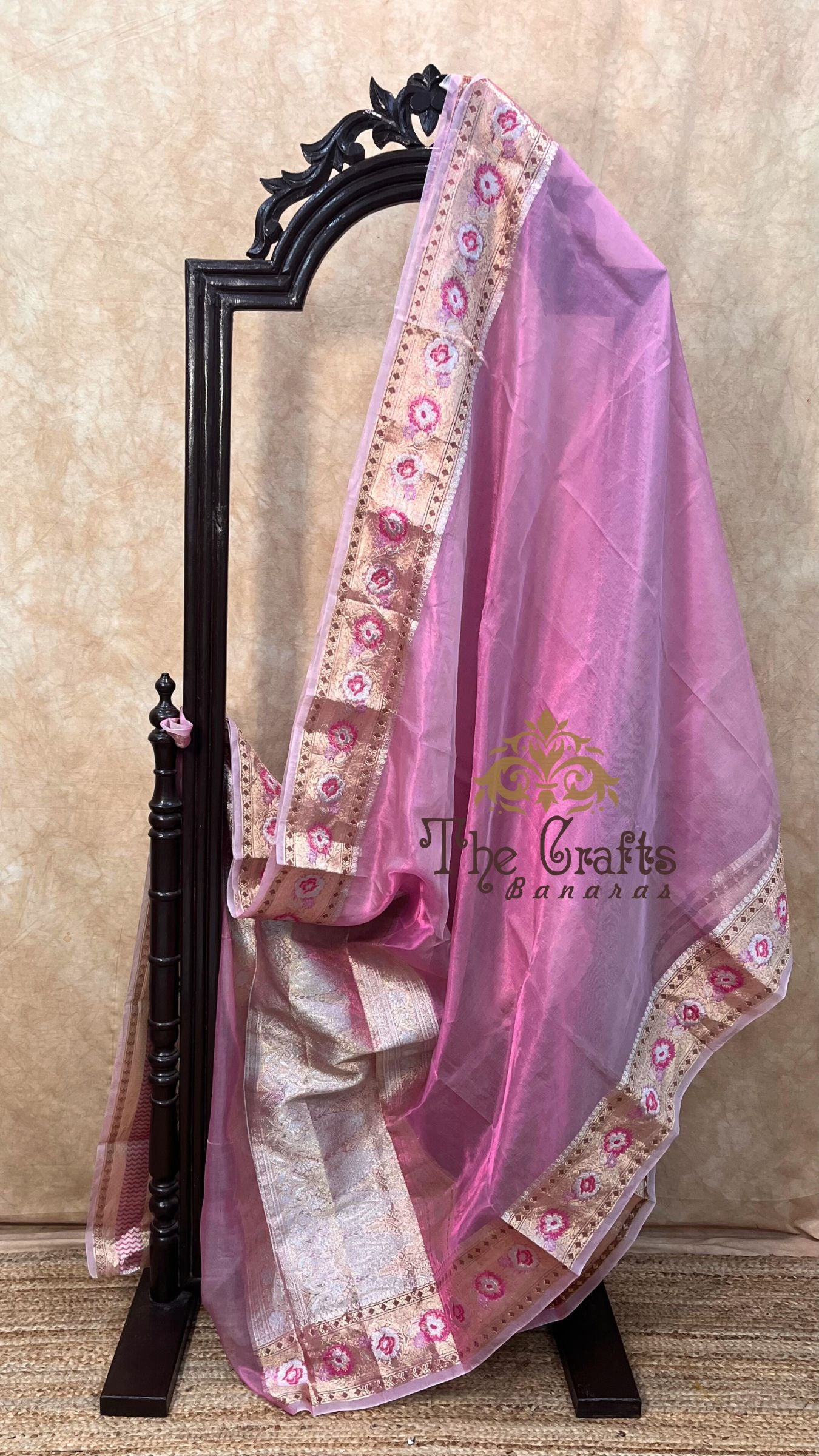 Pure Kora Tissue Silk Banarasi Saree