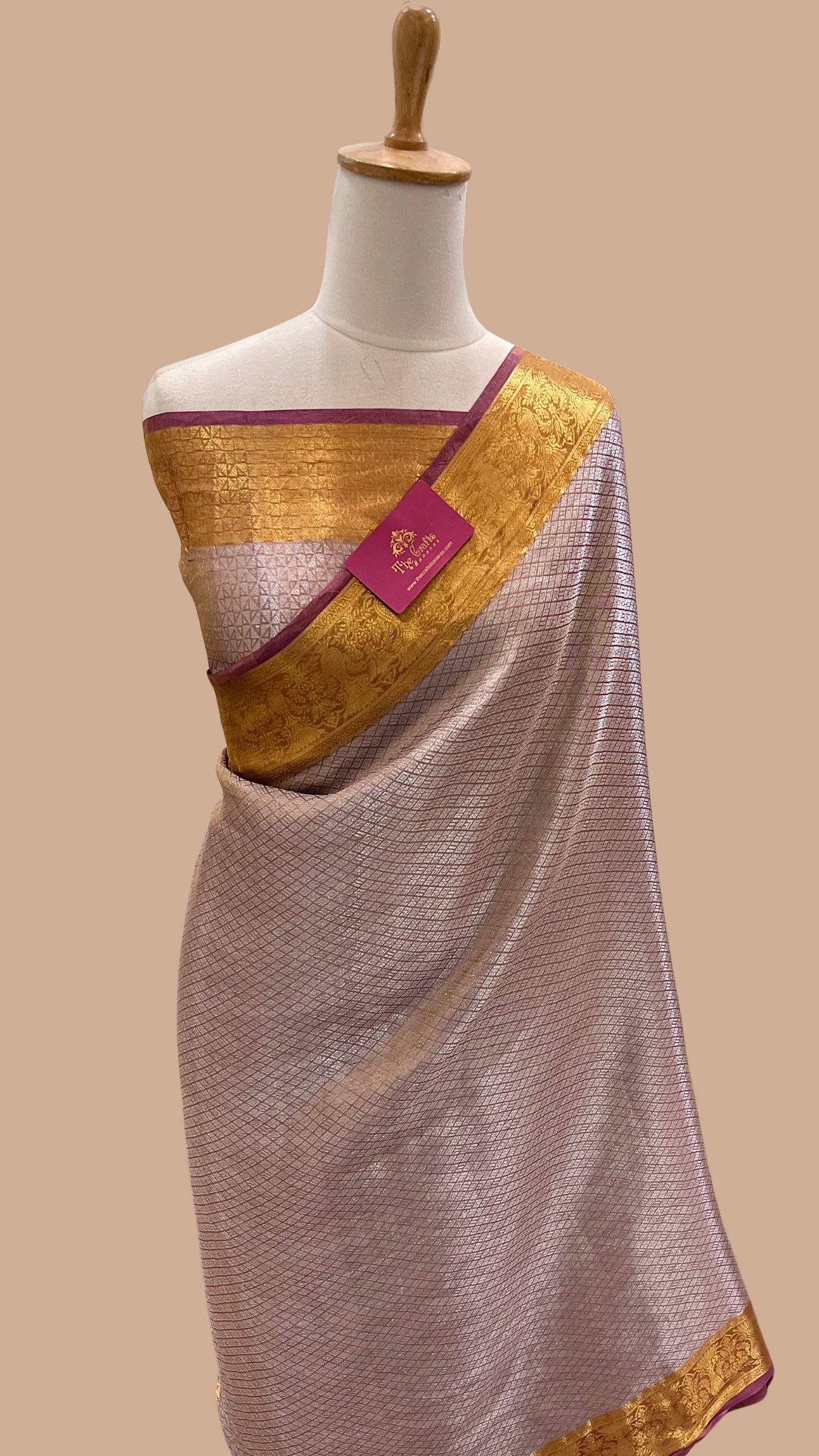 Pure Tissue Brocade Banarasi Saree