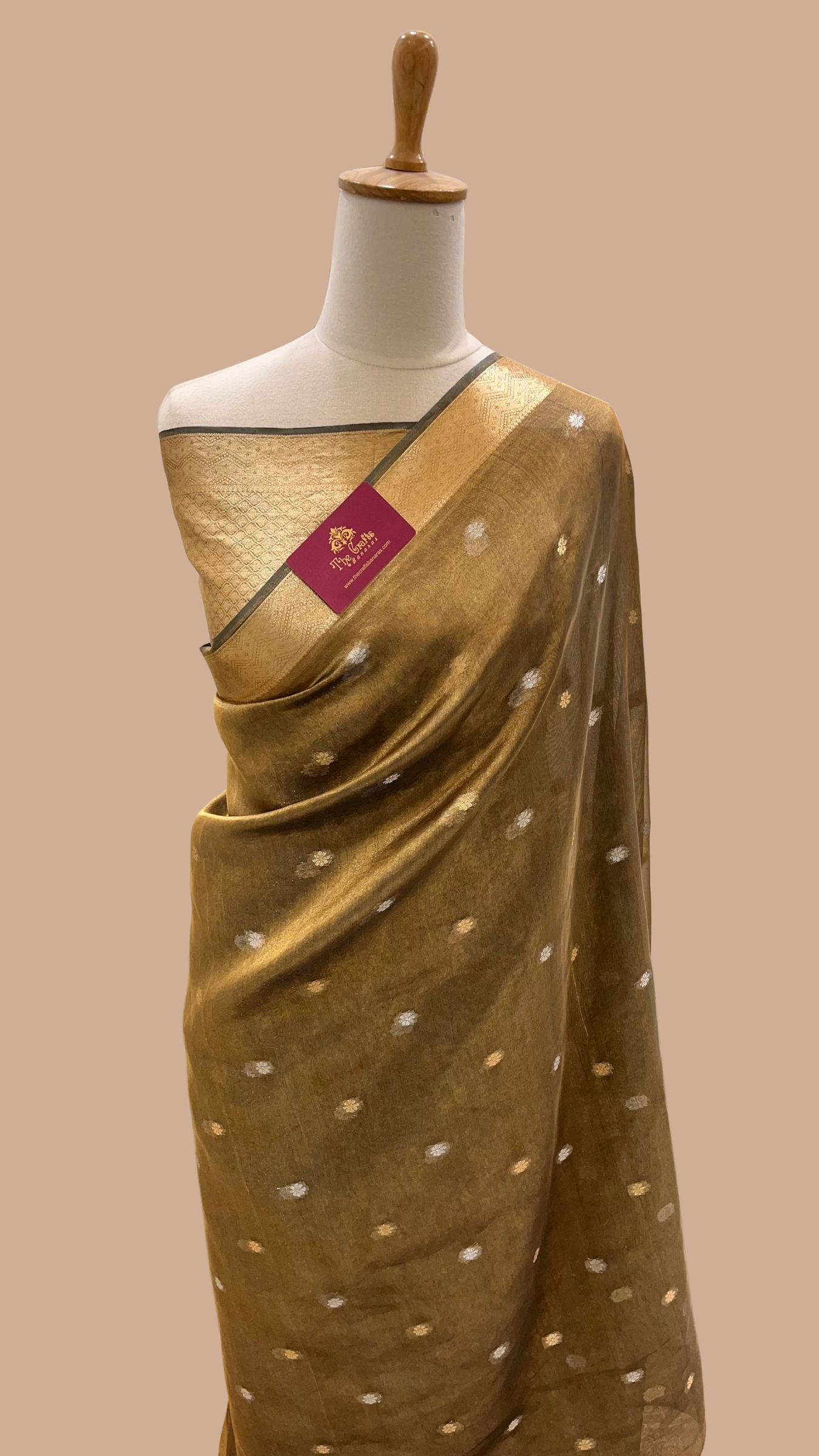 Pure Kora Tissue Silk Banarasi Saree