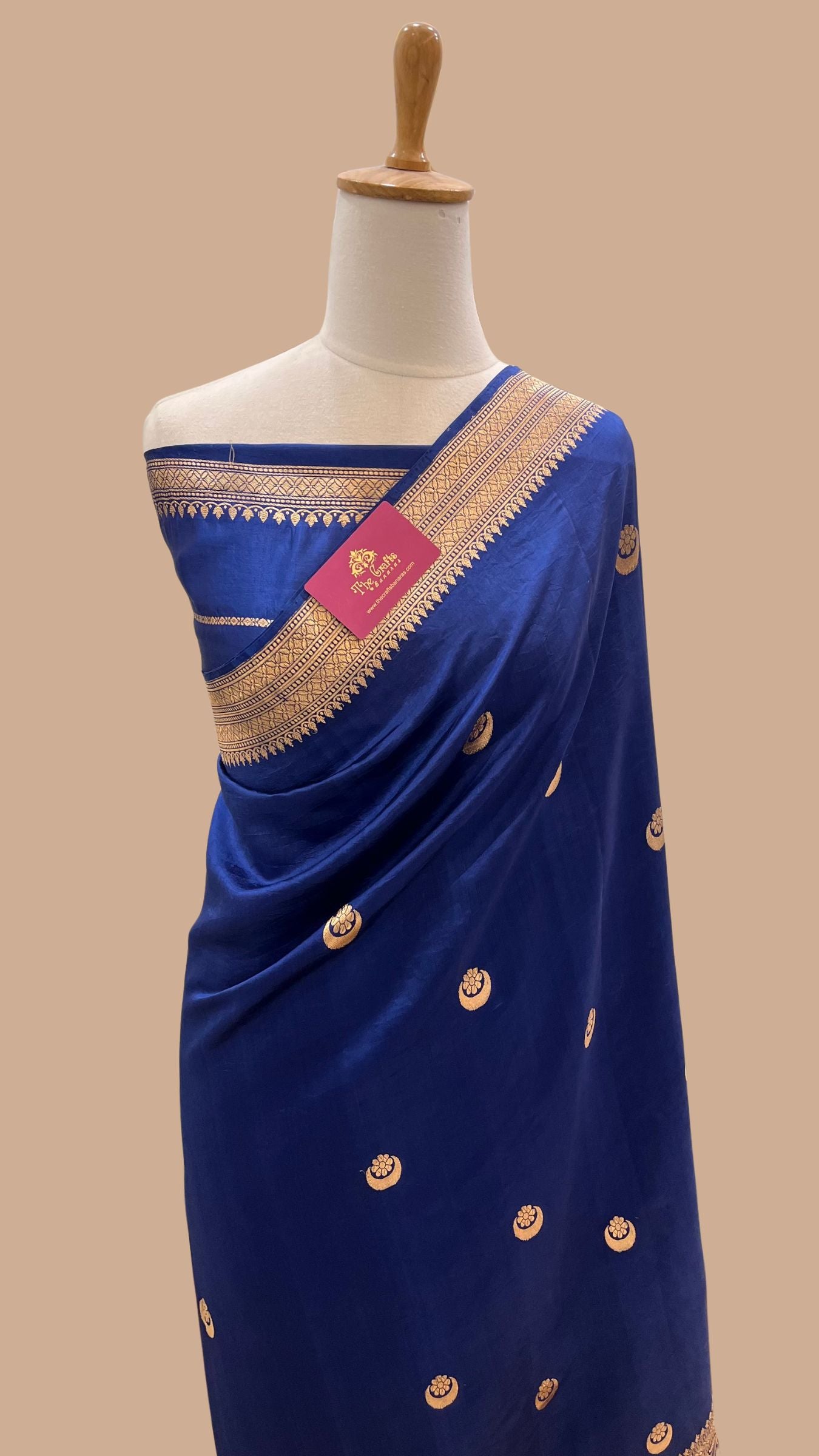 Pure Mango Silk Handloom Banarasi Saree