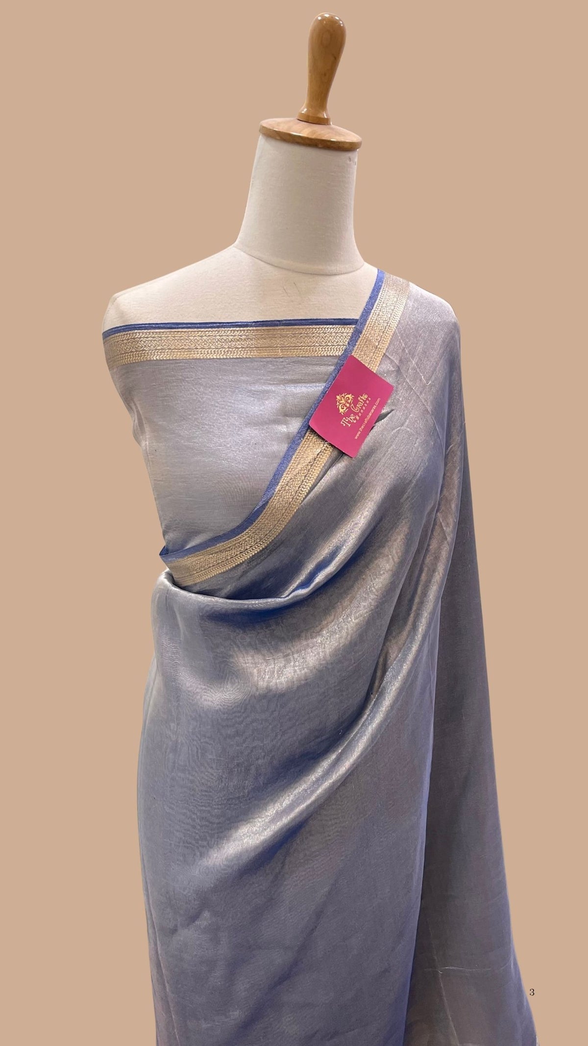Pure Kora Tissue Silk Banarasi Saree