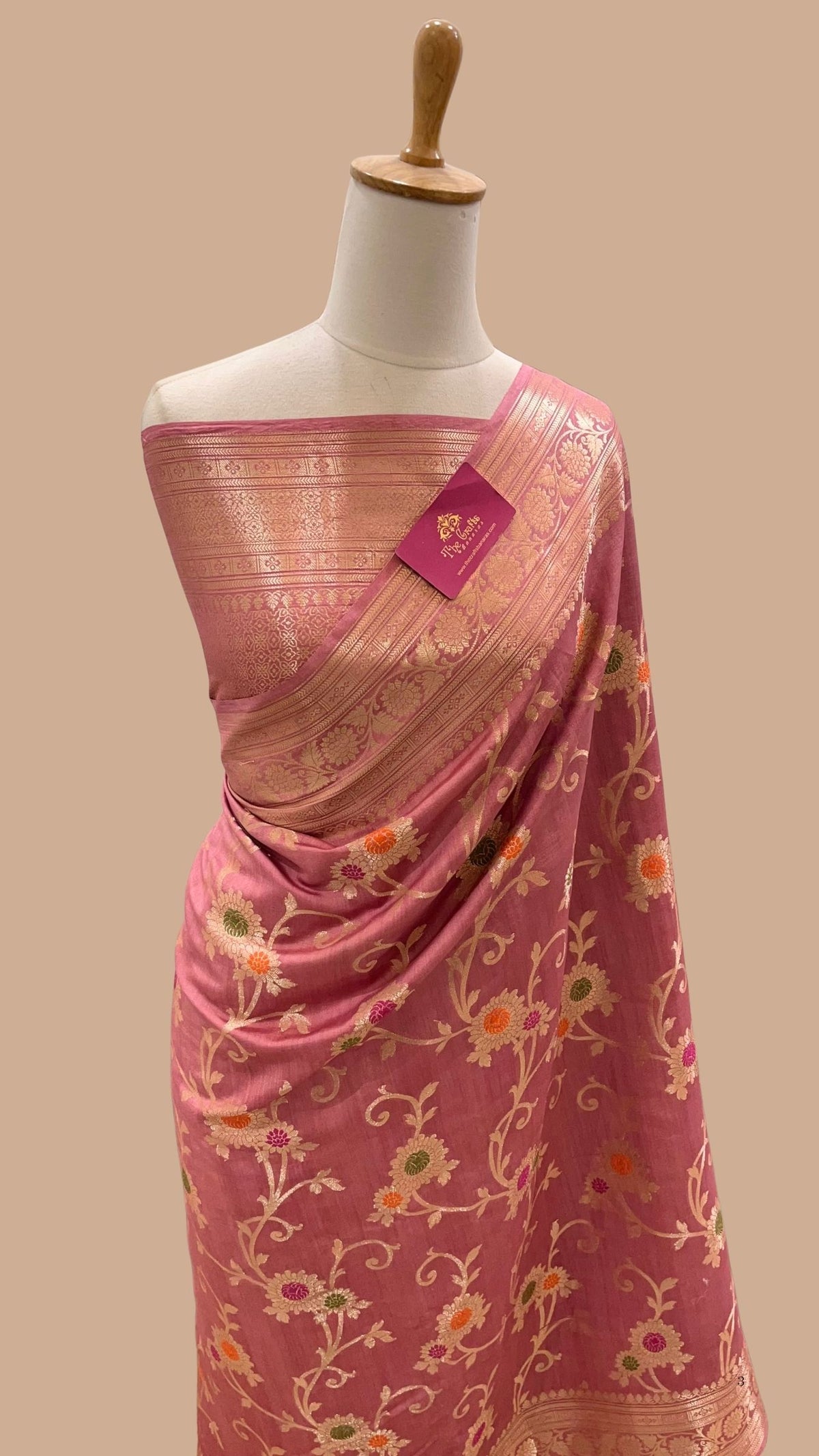 Pure Chiniya Silk Banarasi Saree