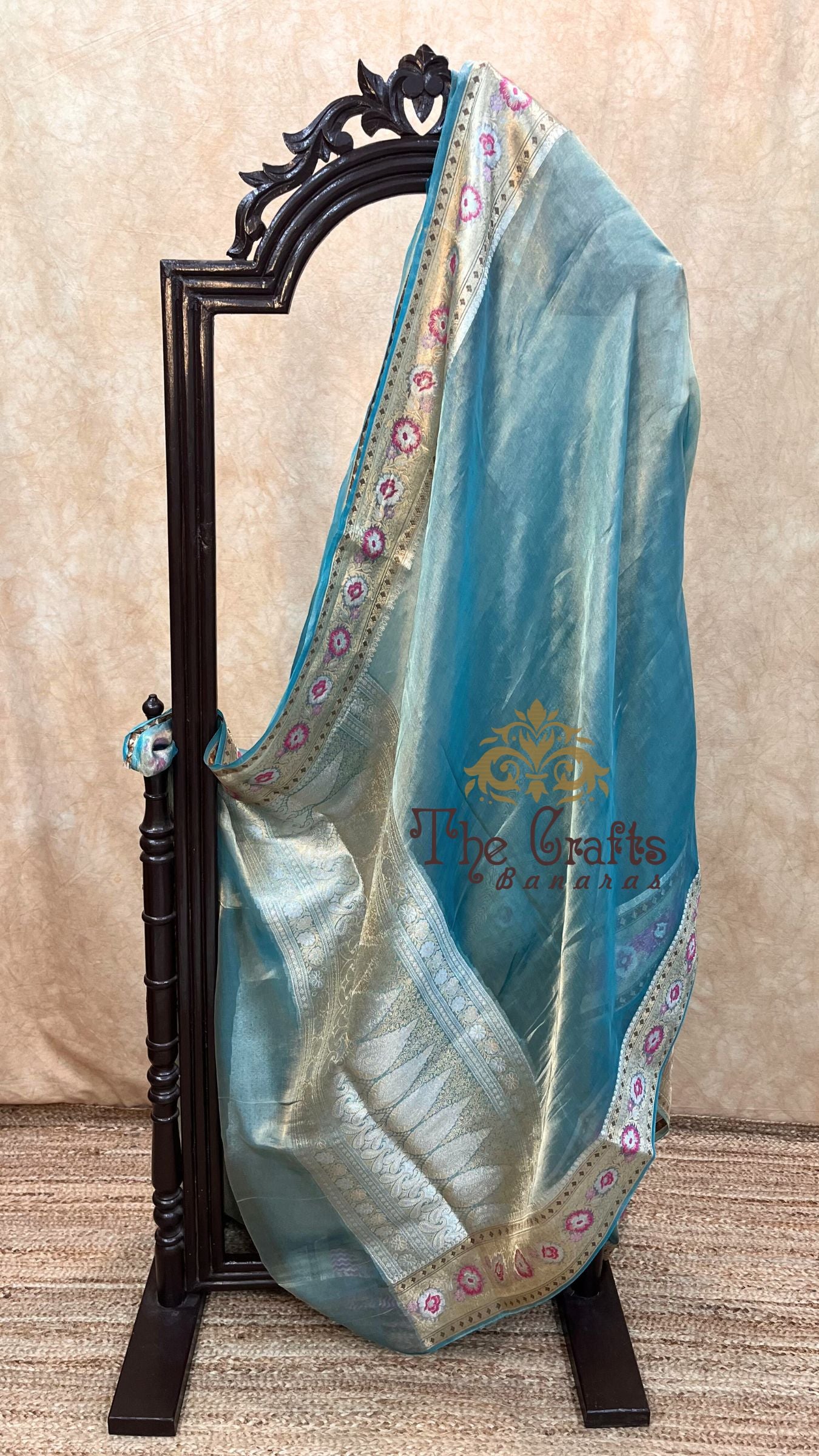 Pure Kora Tissue Silk Banarasi Saree