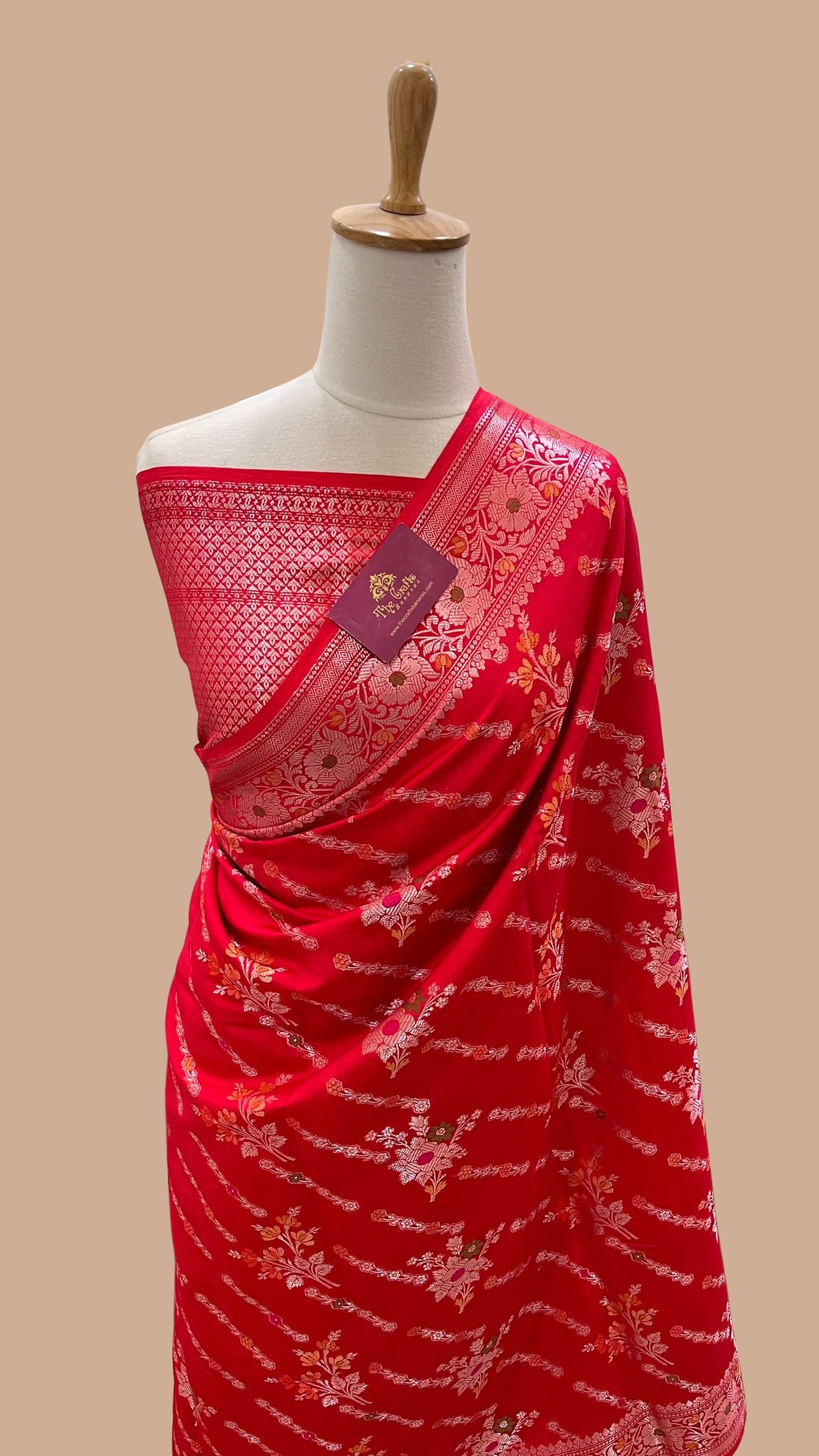 Pure Chiniya Silk Banarasi Saree