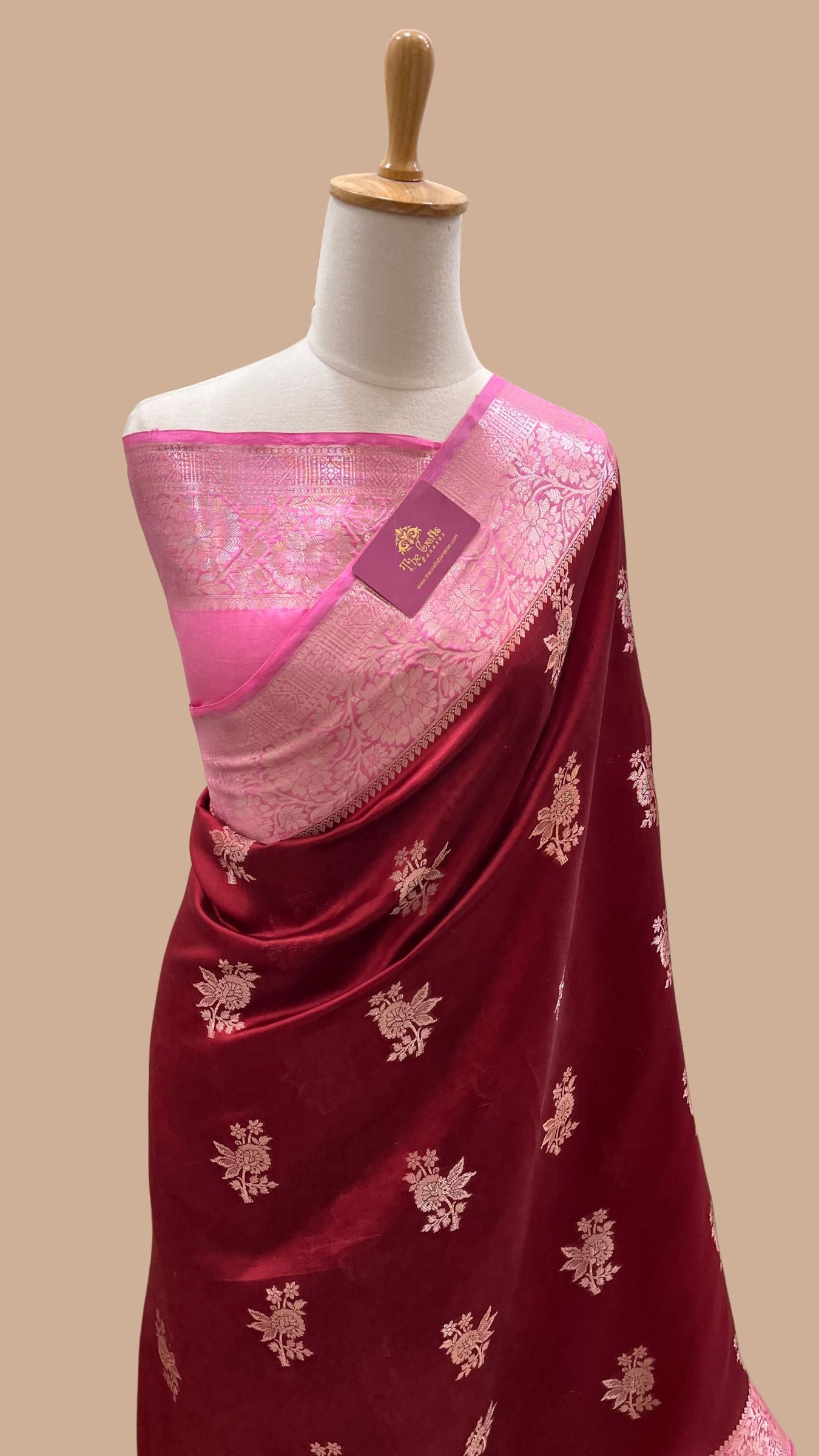 Pure Mango Silk Banarasi Saree