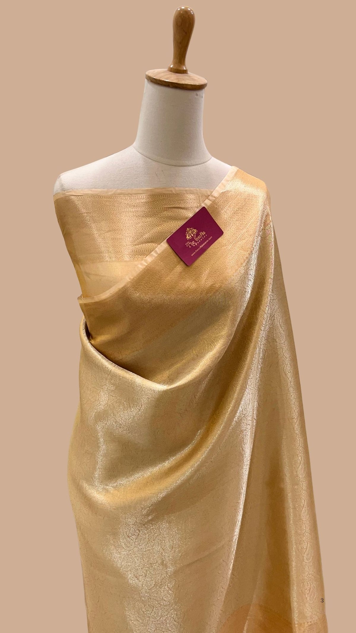 Pure Tissue Silk Brocade Banarasi Saree