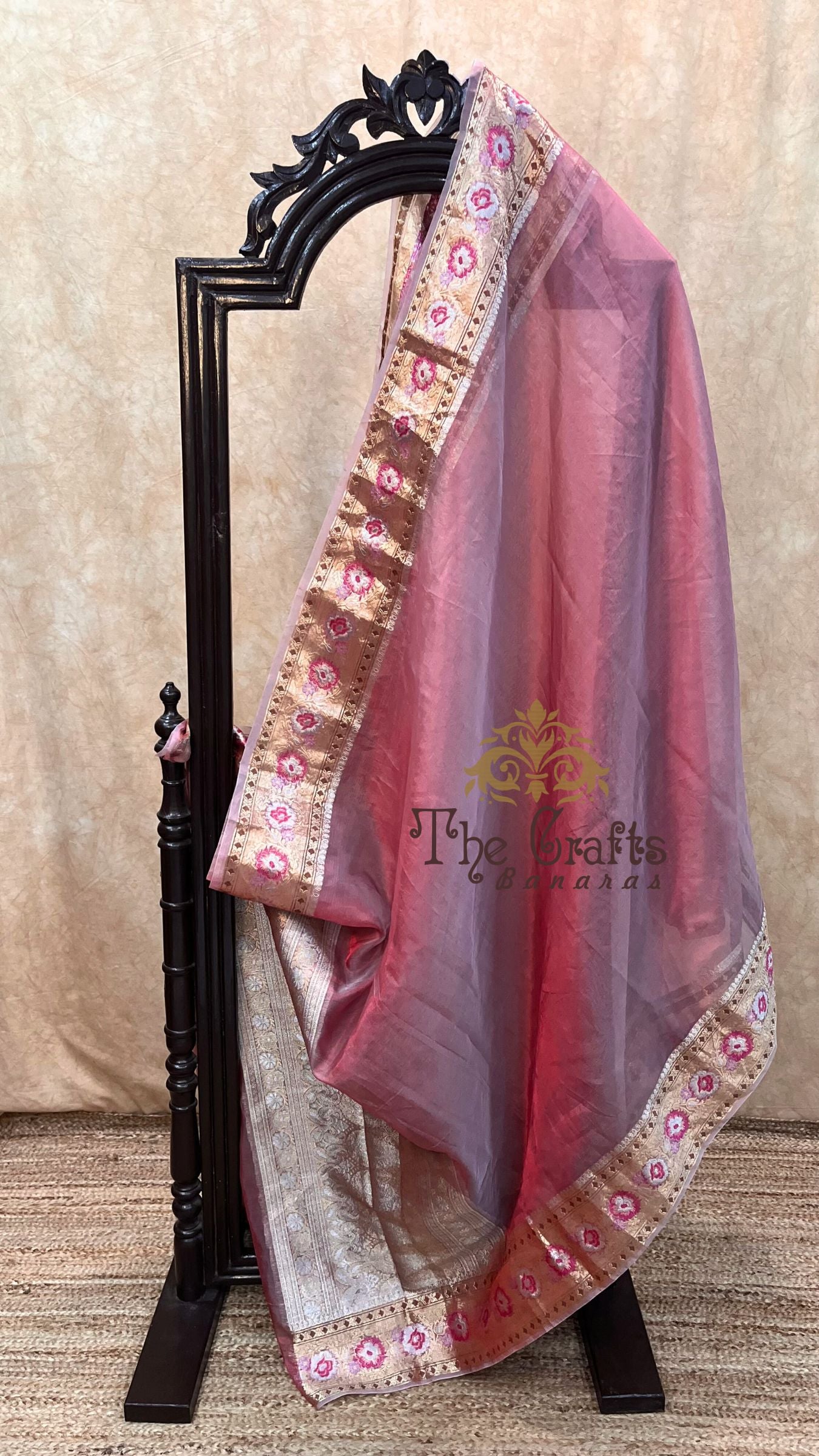 Pure Kora Tissue Silk Banarasi Saree