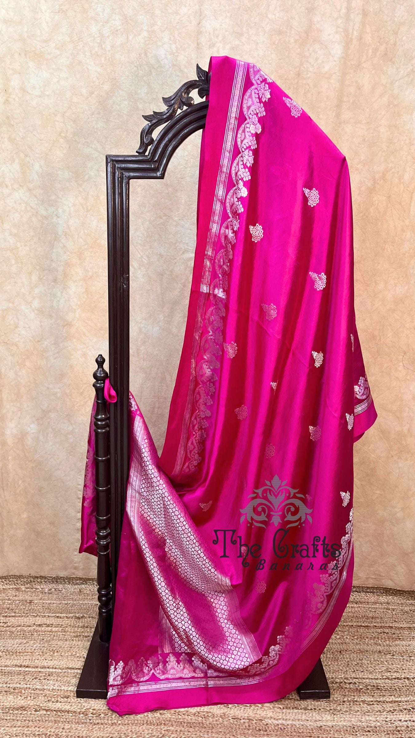 Pure Mango Silk Handloom Banarasi Saree