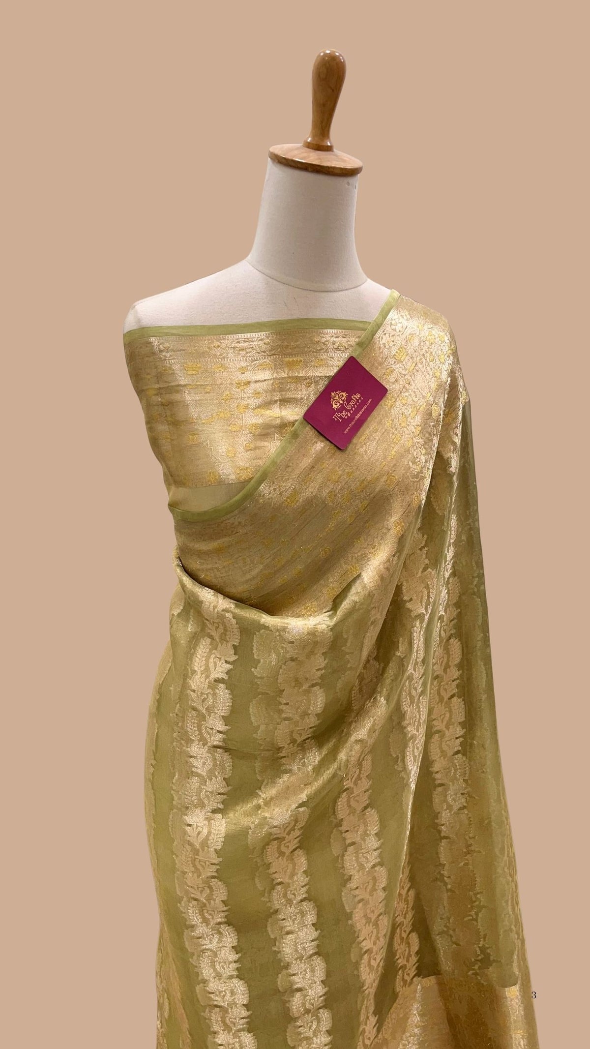 Pure Kora Tissue Silk Banarasi Saree