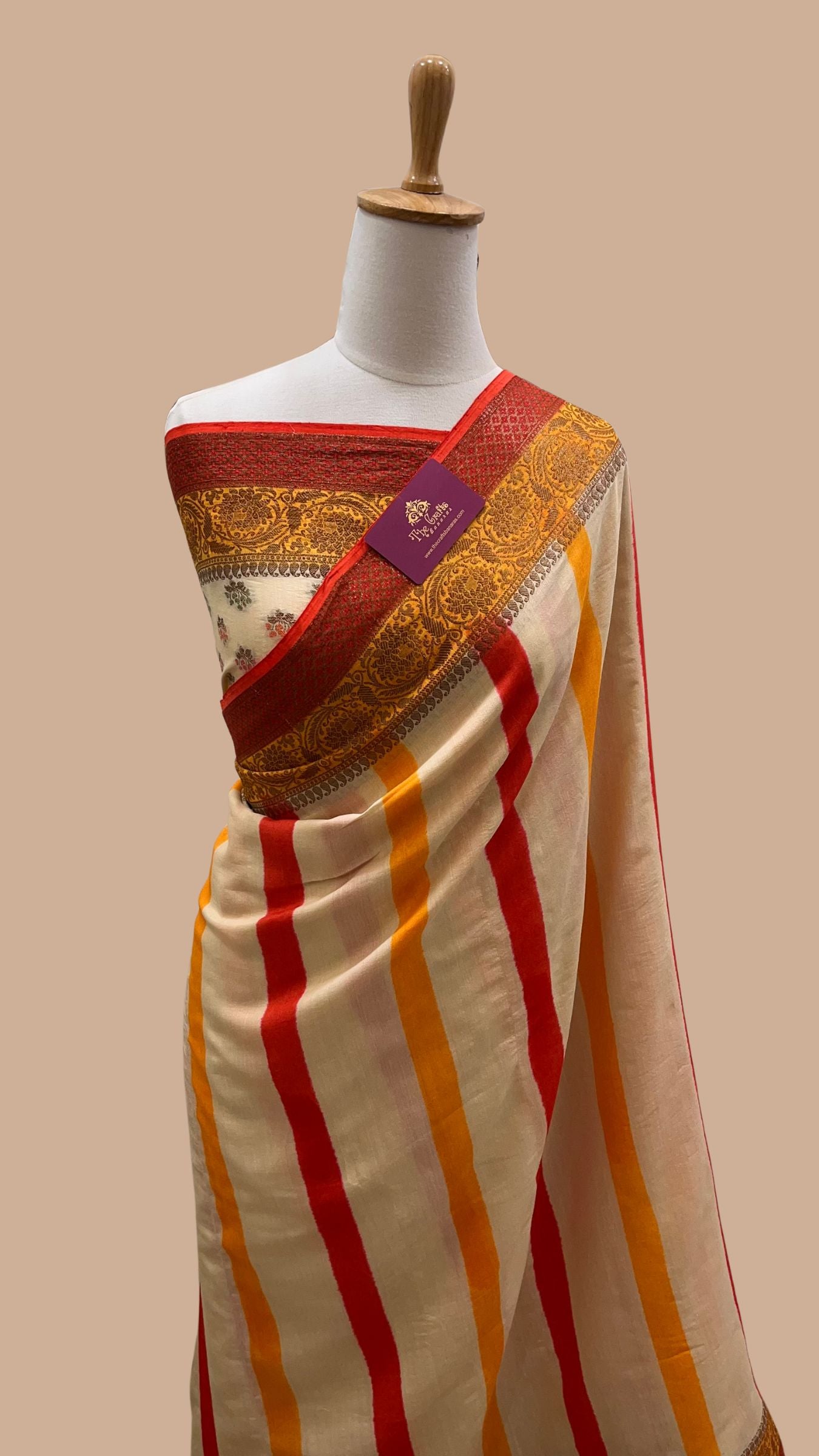 Pure Munga Silk Banarasi Saree