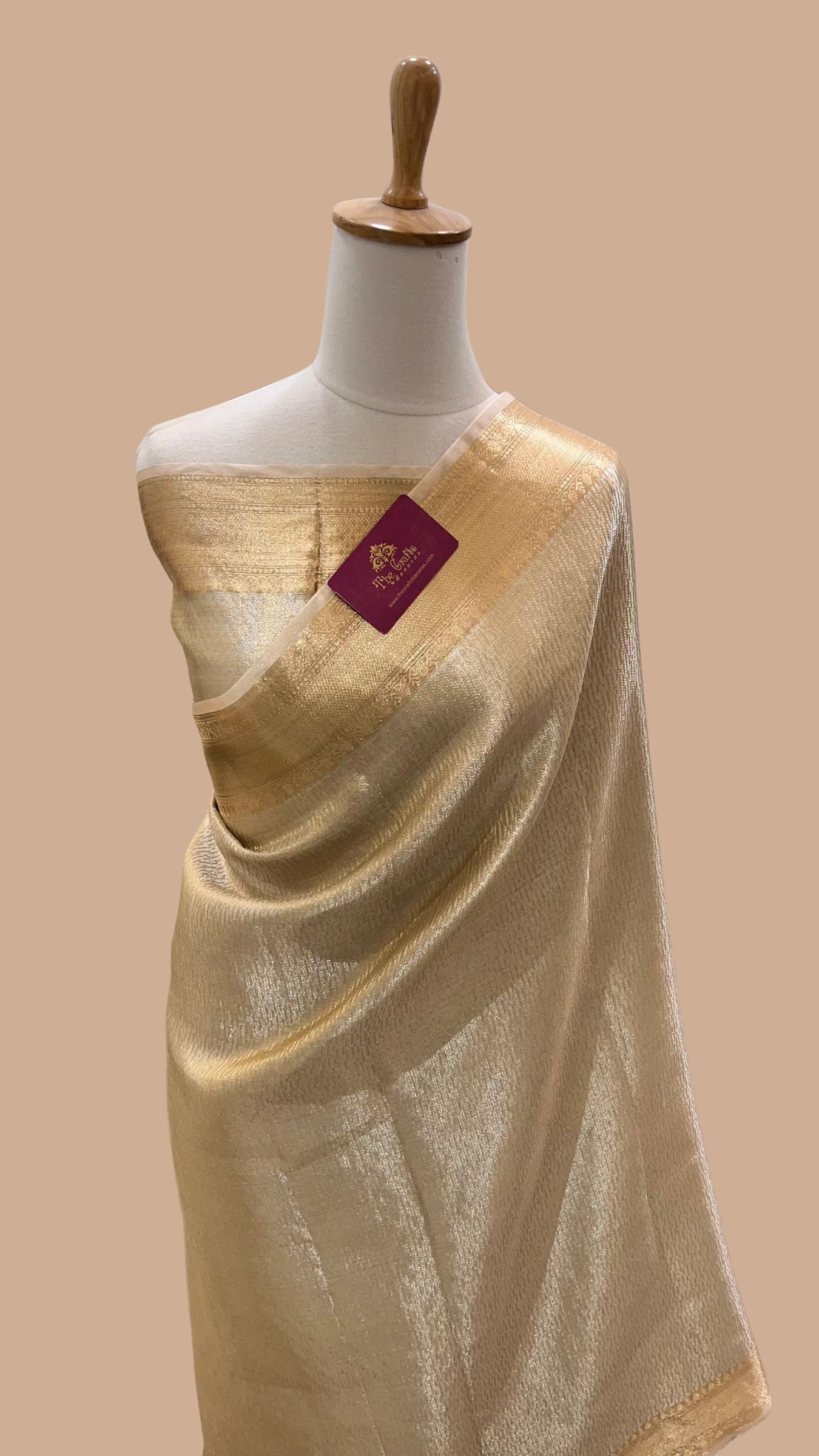 Pure Tissue Silk Brocade Banarasi Saree