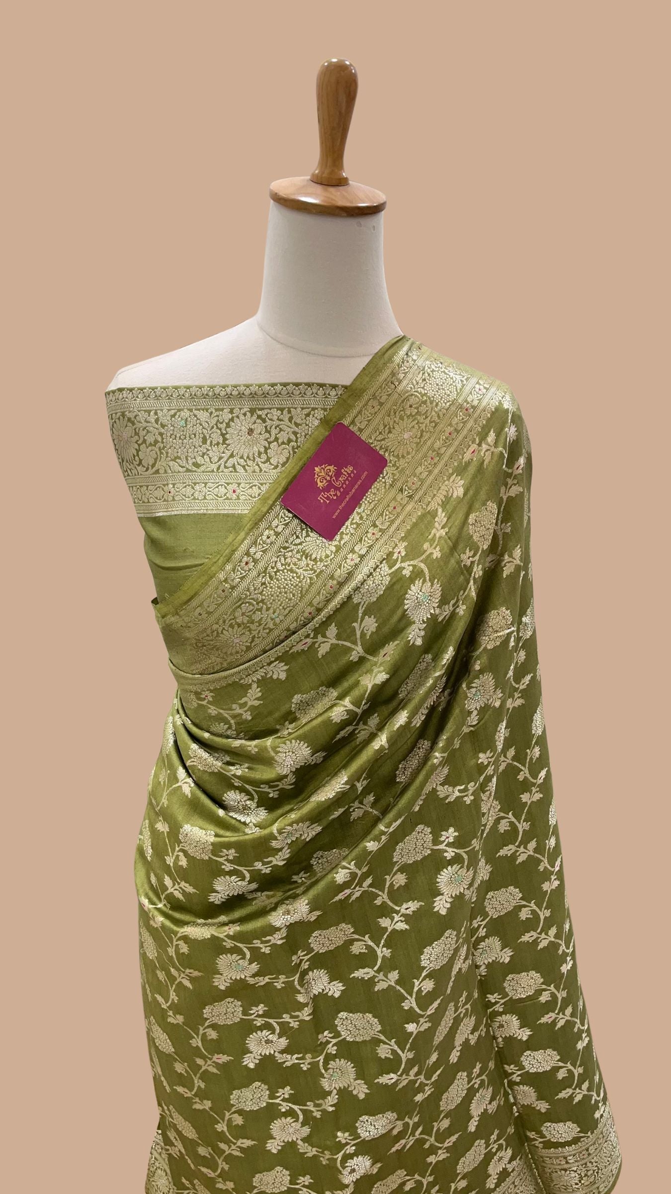 Pure Chiniya Silk Banarasi Saree