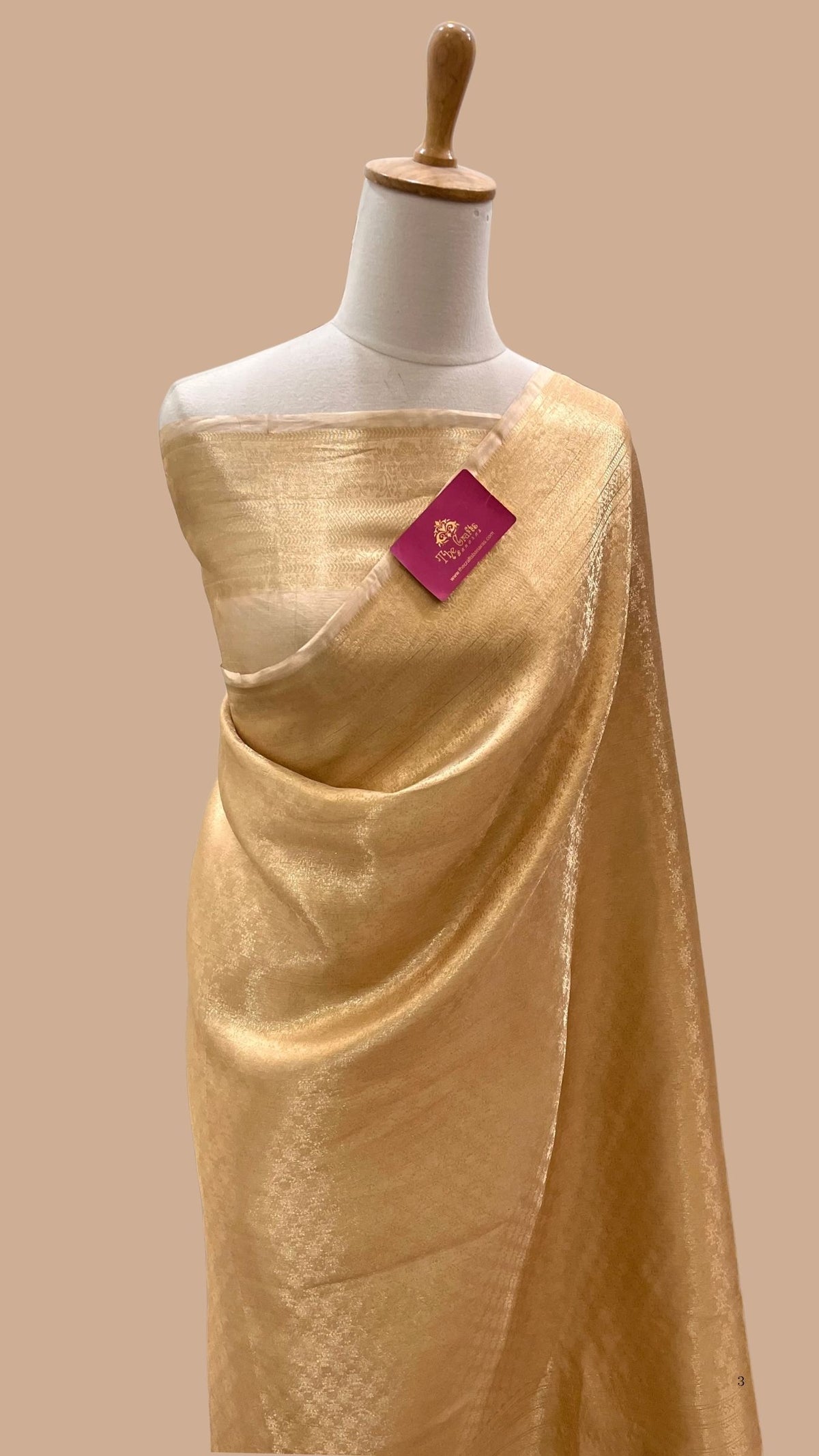 Pure Tissue Brocade Banarasi Saree