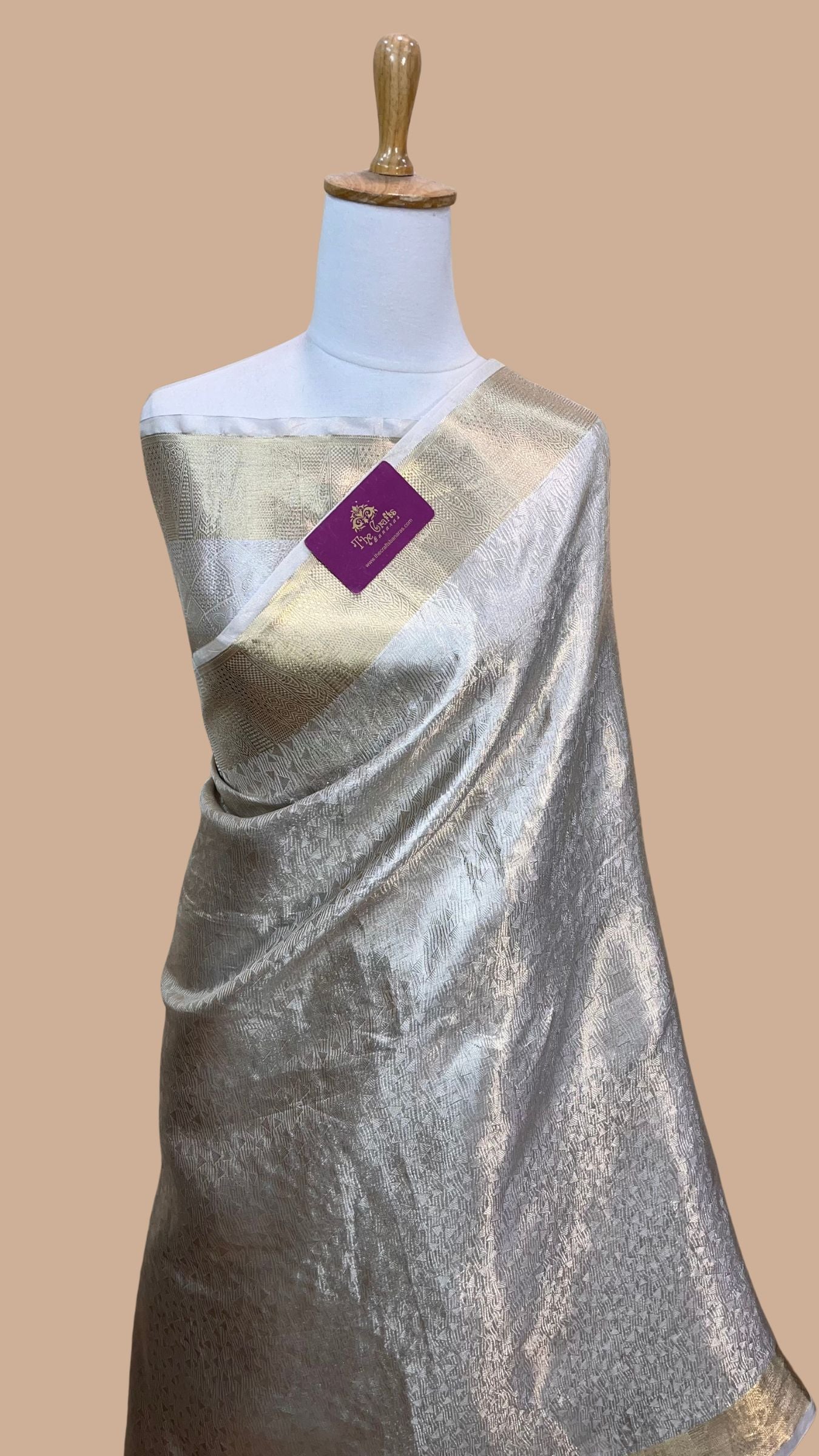 Pure Tissue Silk Brocade Banarasi Saree