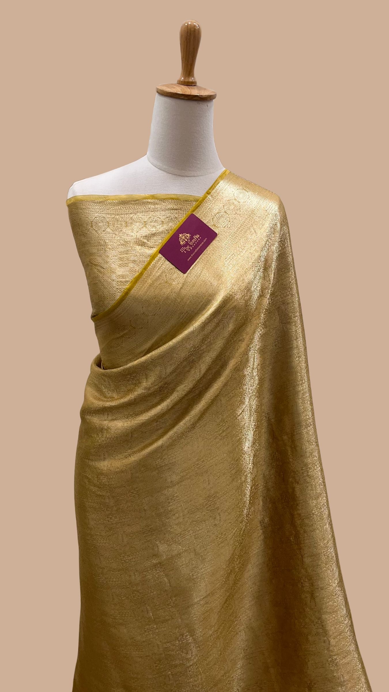 Pure Tissue Brocade Banarasi Saree